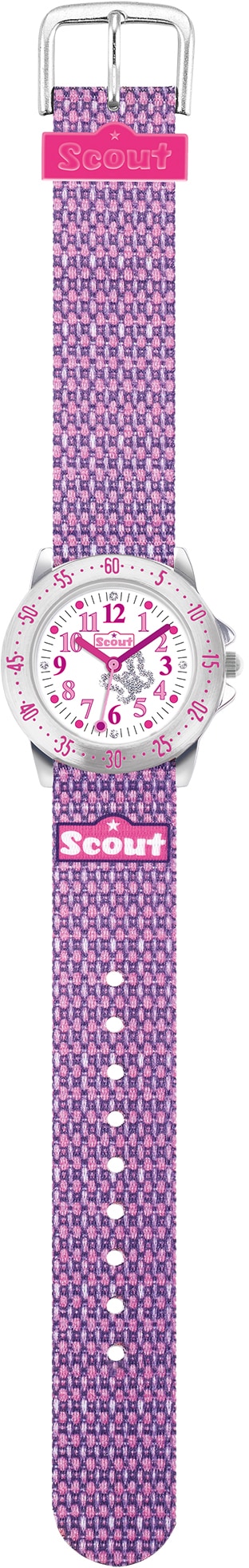 Scout Quarzuhr »Achtion Girls 280378006« Ler...