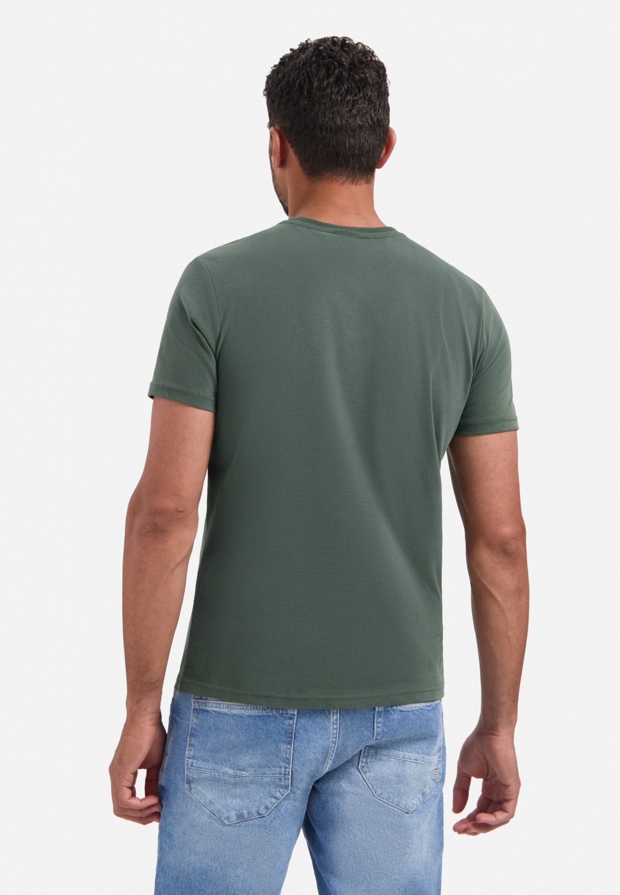 NO EXCESS T-Shirt "No Excess Weiches T-Shirt T-Shirt Crewneck Peached" günstig online kaufen