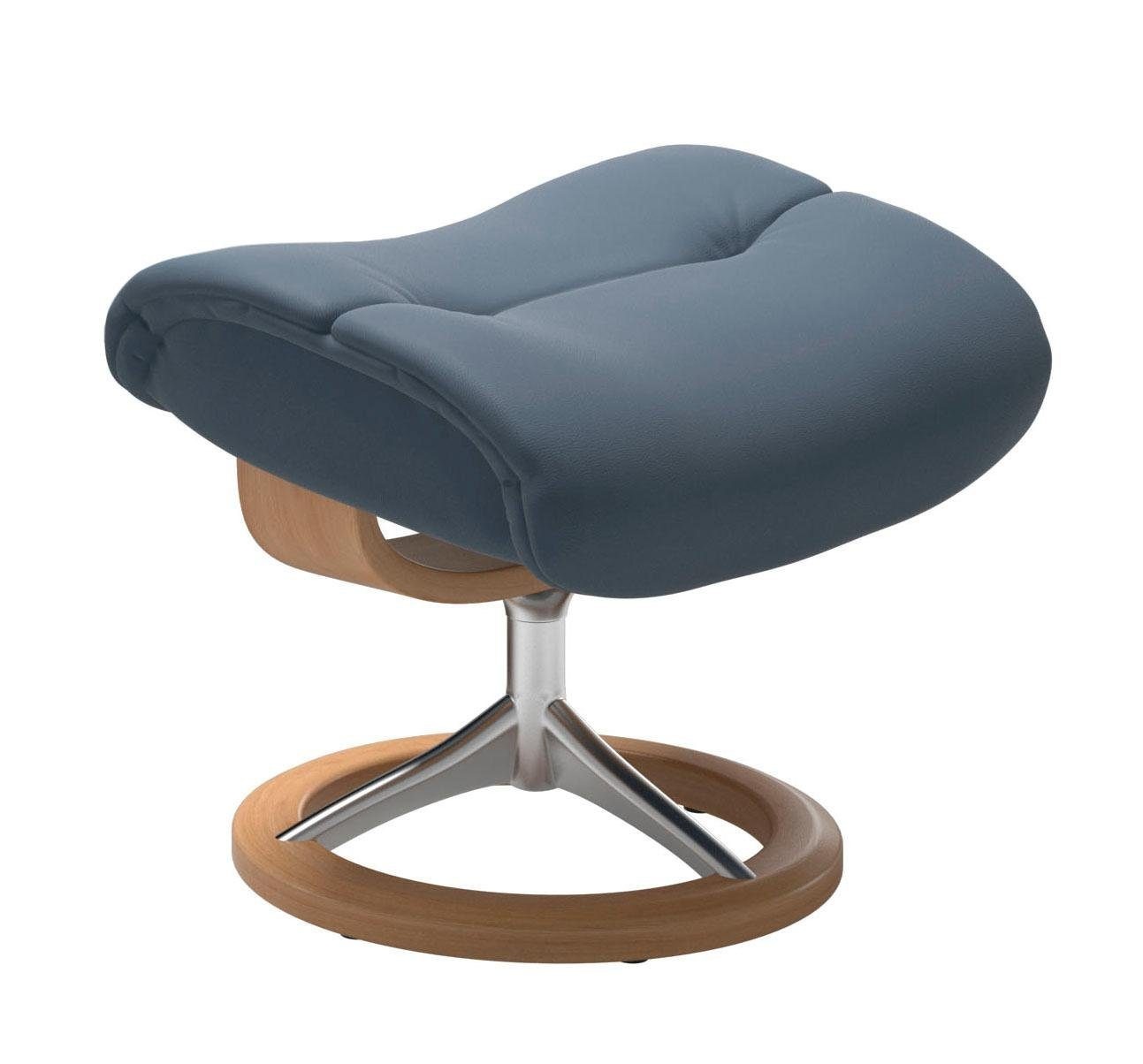 Stressless Fußhocker "Sunrise" mit Signature Base, Gestell Eiche günstig online kaufen