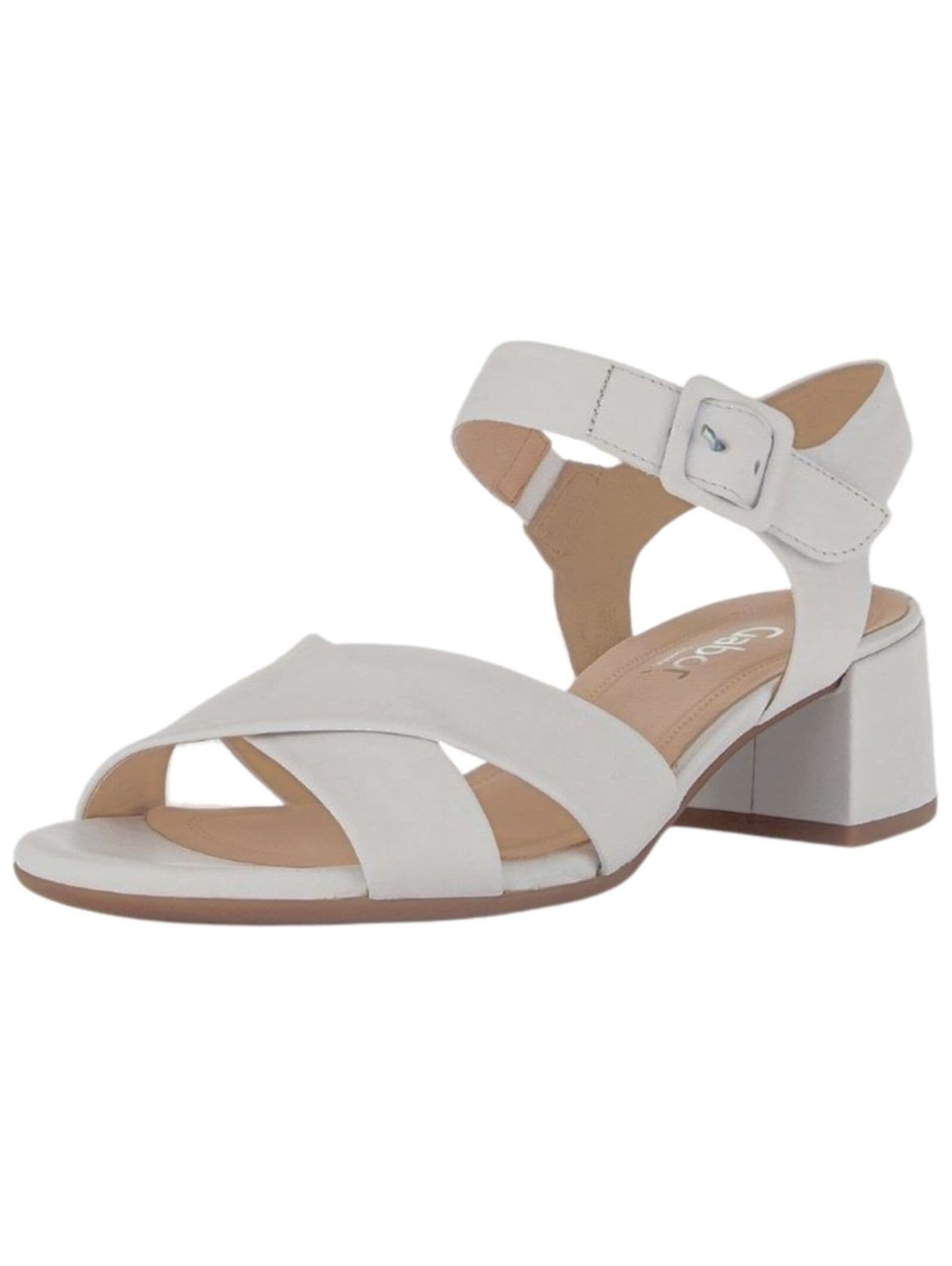Gabor Comfort Riemchensandale "Gabor Comfort Sandalen Nappaleder" günstig online kaufen