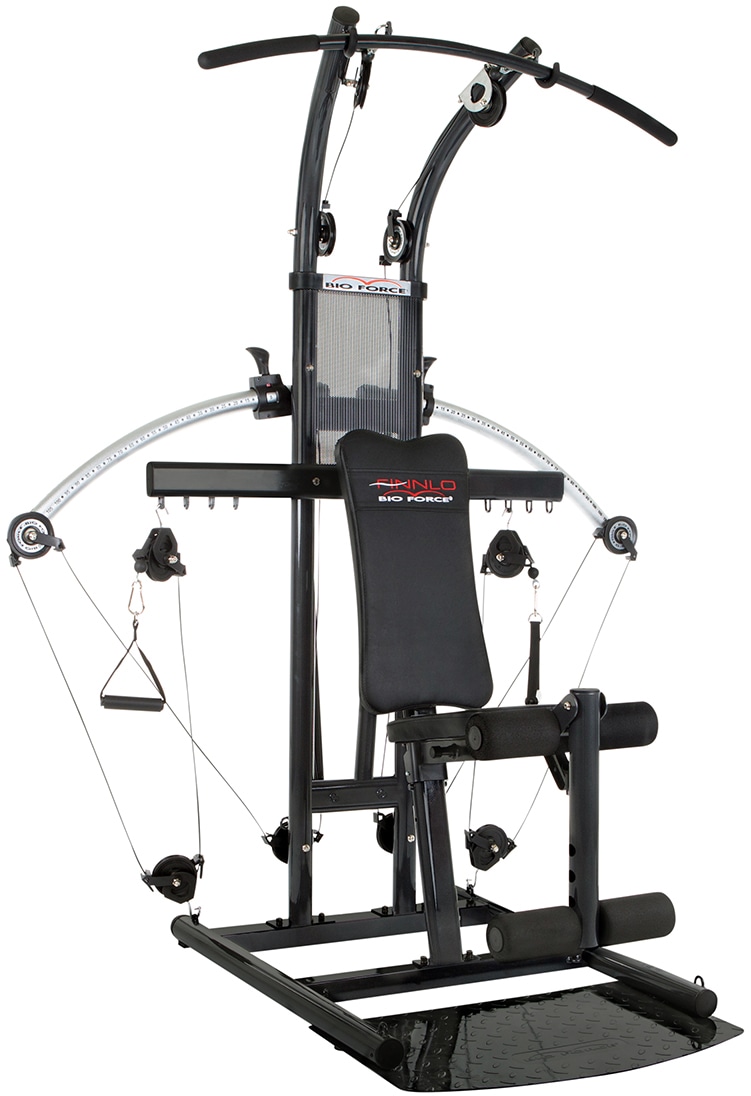 Finnlo Salle De Sport à Domicile Multi-postes Bio Force Black One Size 2