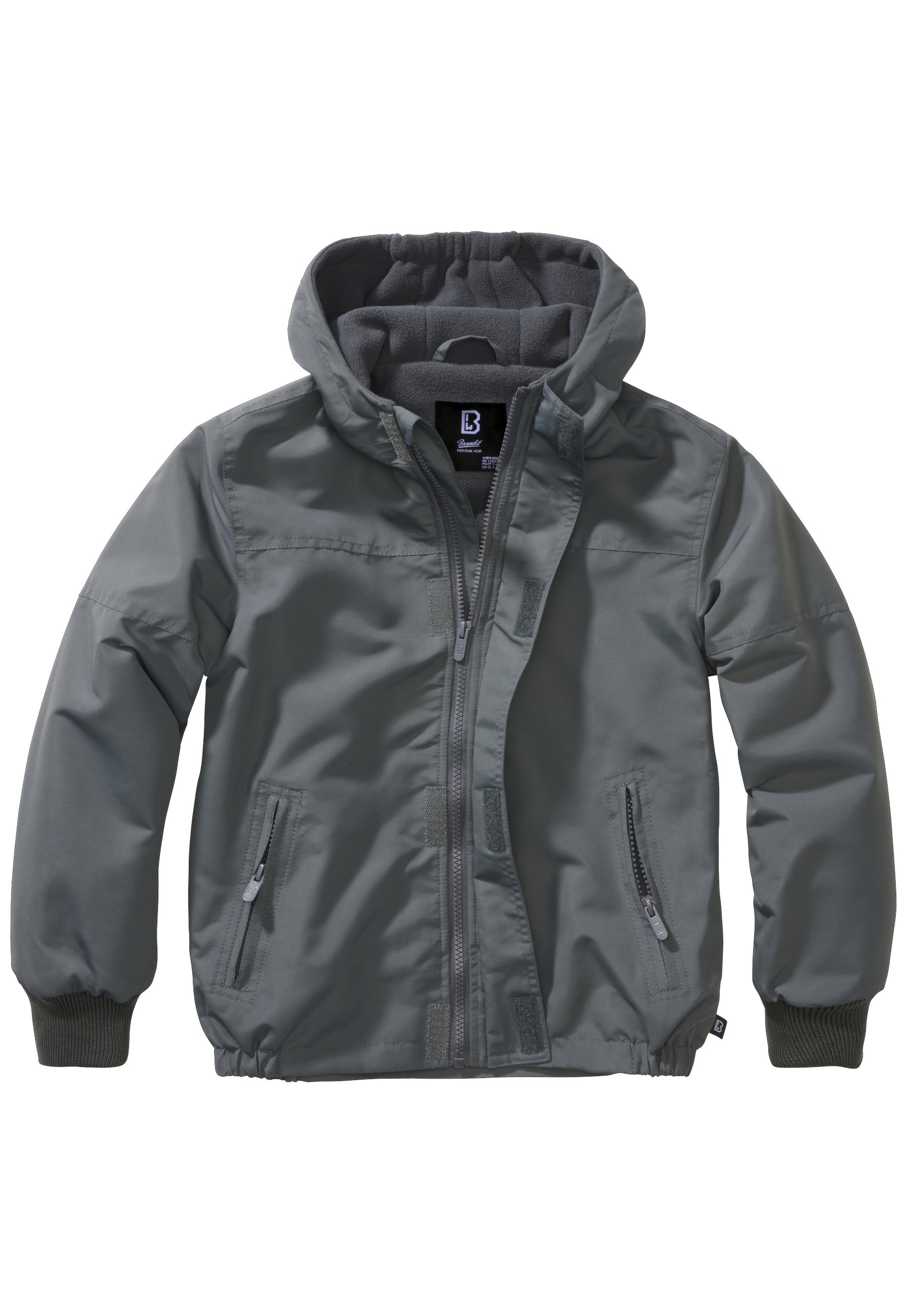 Brandit Allwetterjacke »Brandit Unisex Kids Windbreaker Frontzip« 1 Stk. tlg. mit Kapuze