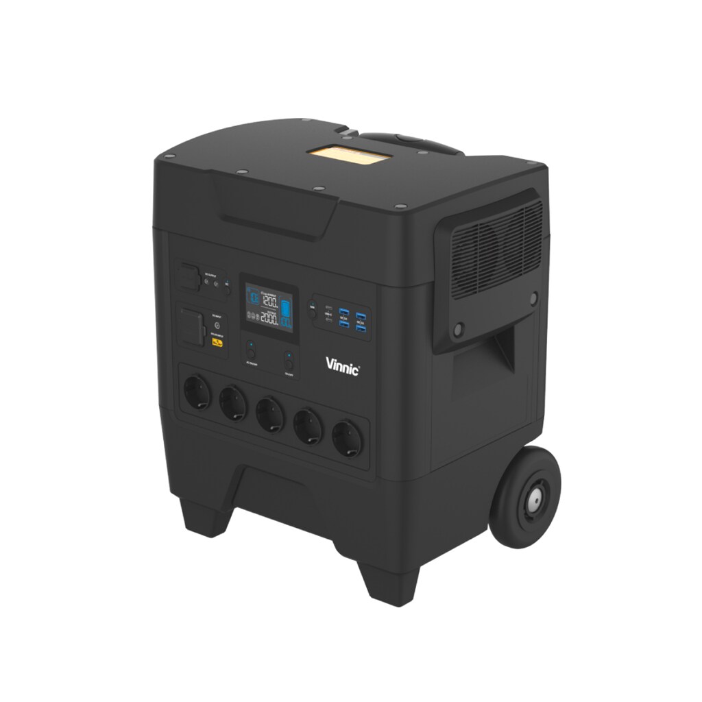 Vinnic Powerstation »BATUR MAX Power Station PSB3600 EU«, Vinnic BATUR MAX Power Station PSB3600 EU,black