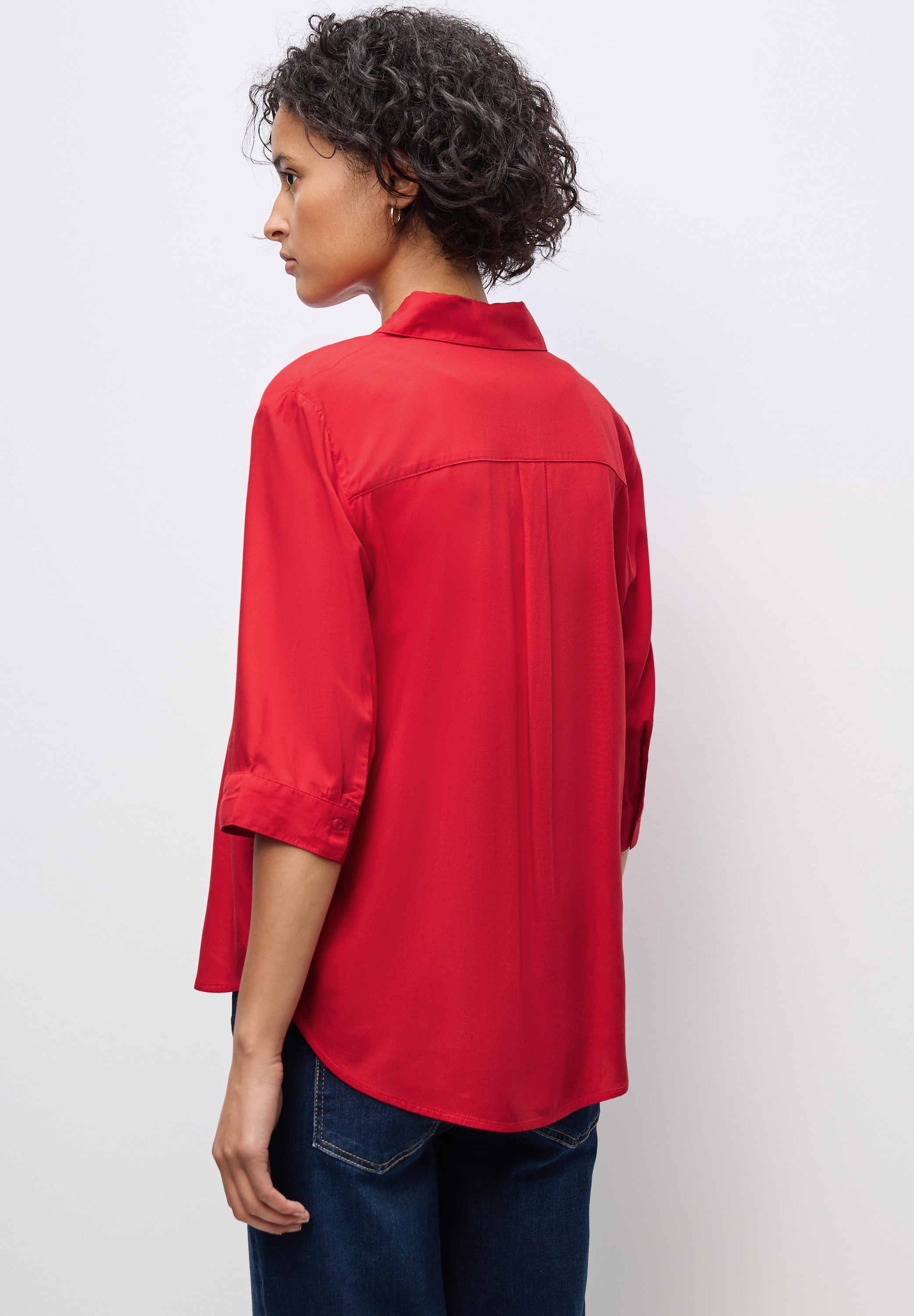 STREET ONE Hemdbluse mit 3/4 Ärmeln günstig online kaufen