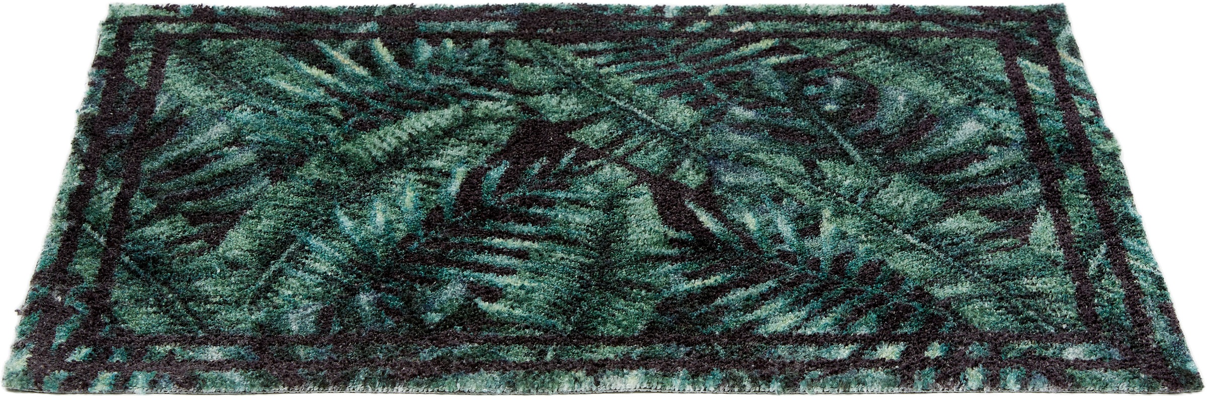 Fußmatte ASTRA "Pure&Soft 014", grün, B:50cm H:7mm L:70cm, Kunstfaser, Teppiche, Fußmatte, Sauberlaufmatte, weiche Oberfläche, waschbar, rutschfest 6