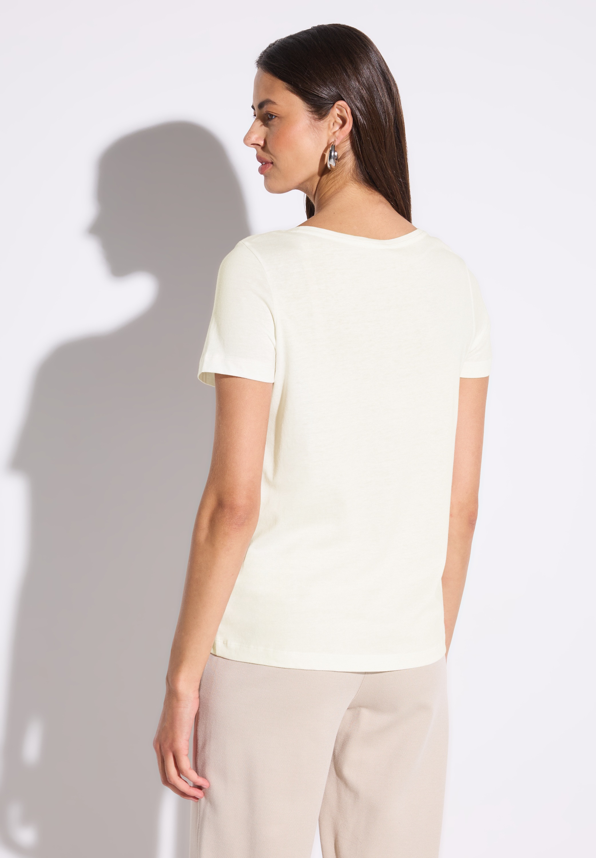 STREET ONE T-Shirt, schimmernd günstig online kaufen