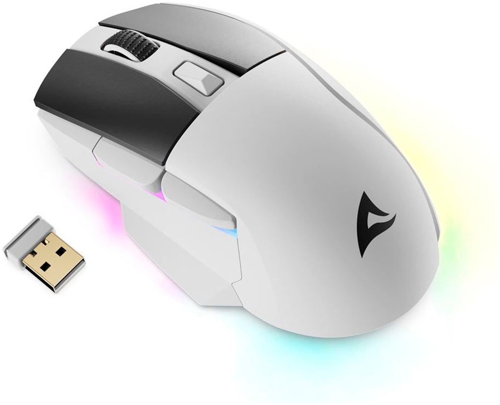 Sharkoon Gaming-Maus »SKILLER SGM50W«, RF Wireless-kabelgebunden