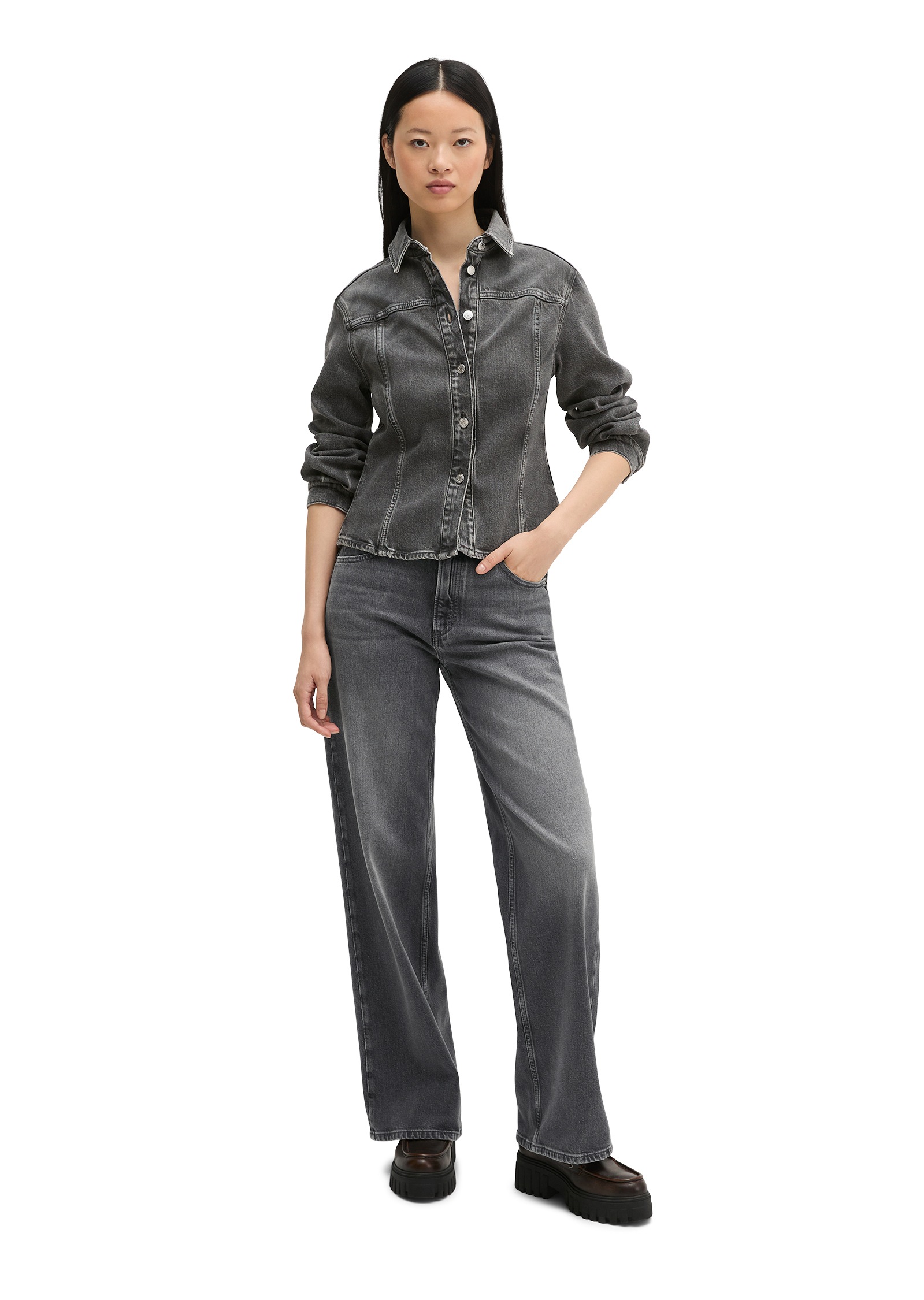 Marc O'Polo Jeansbluse »mit CIRCULOSE®«