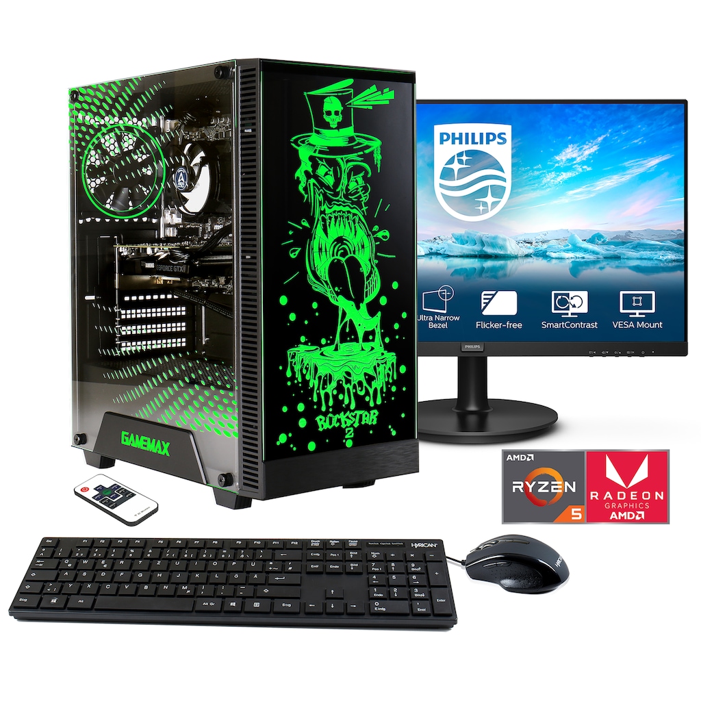 Hyrican Gaming-PC-Komplettsystem »Rockstar SET02160«