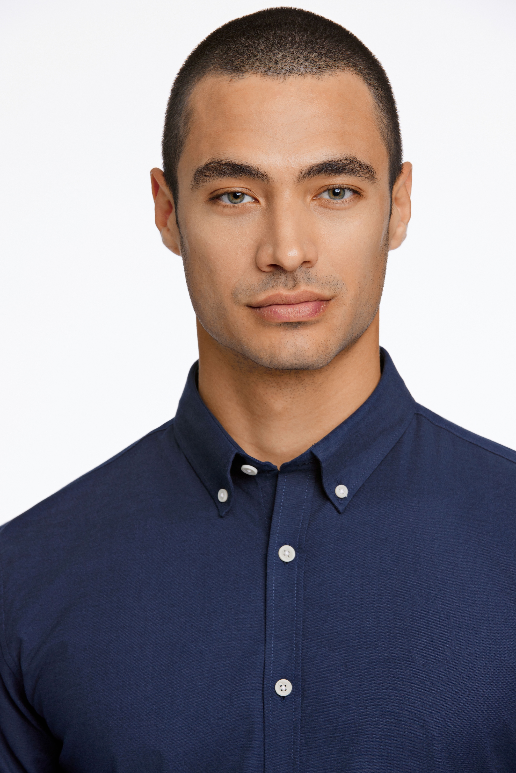 LINDBERGH Langarmhemd, mit Button-Down-Kragen