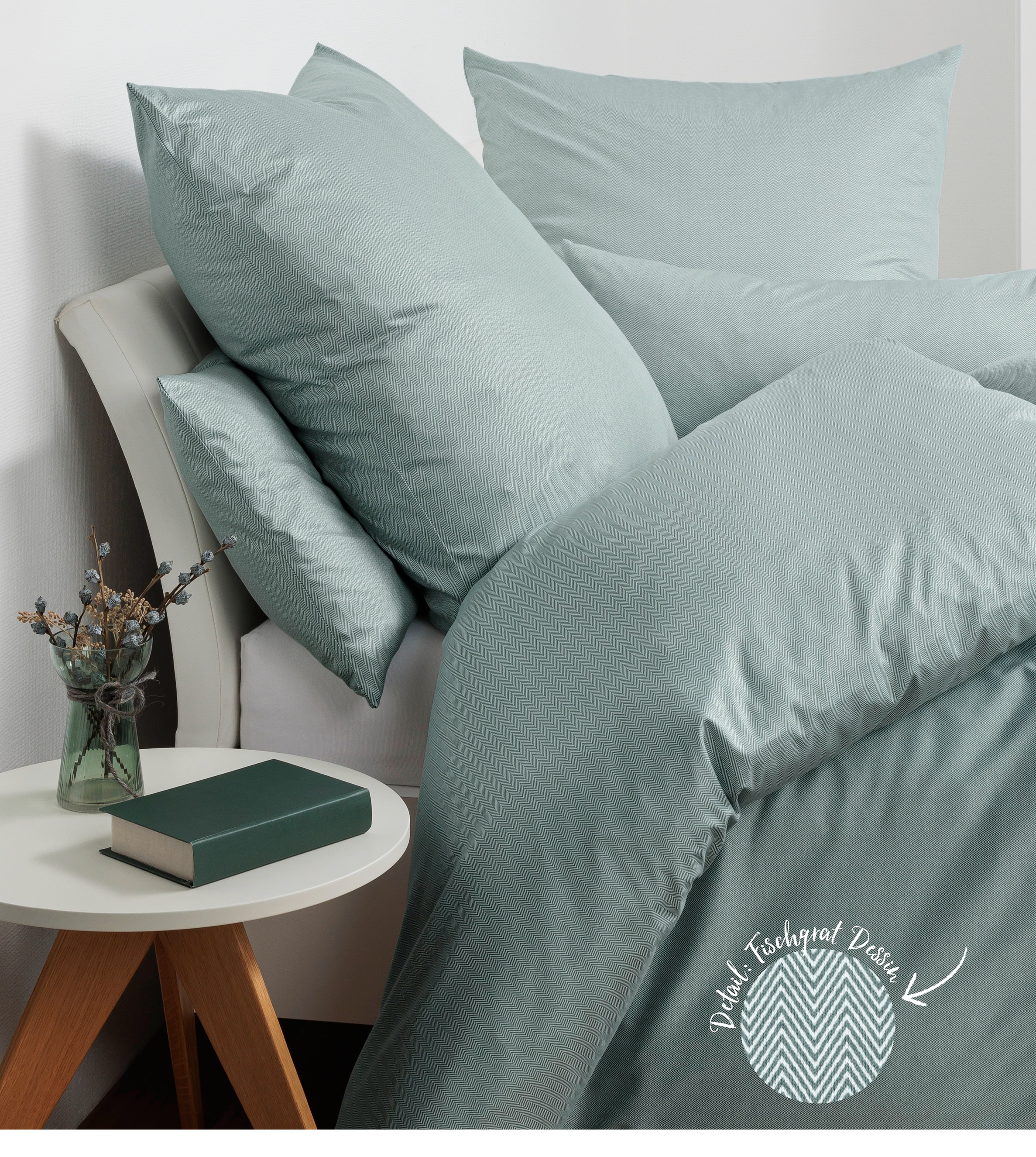 Janine Bettwäsche "Interlock-Jersey59000 3" mit Reissverschluss günstig online kaufen