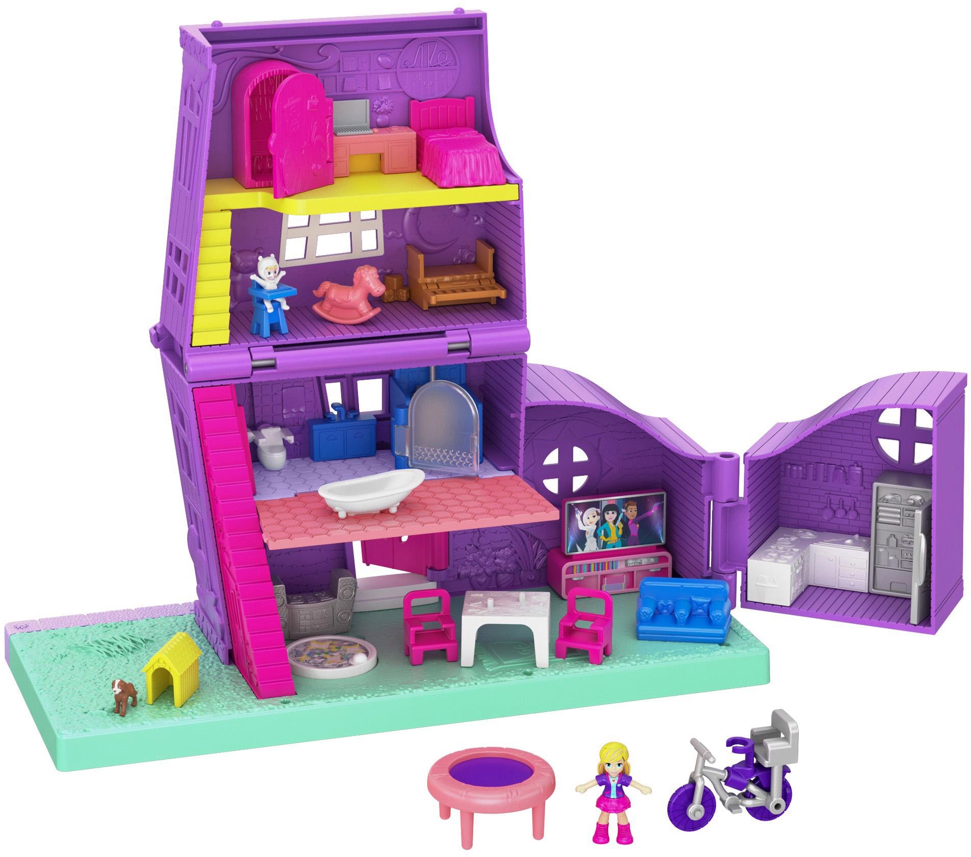 Mattel® Puppenhaus »Polly Pocket Pollys Haus« BAUR