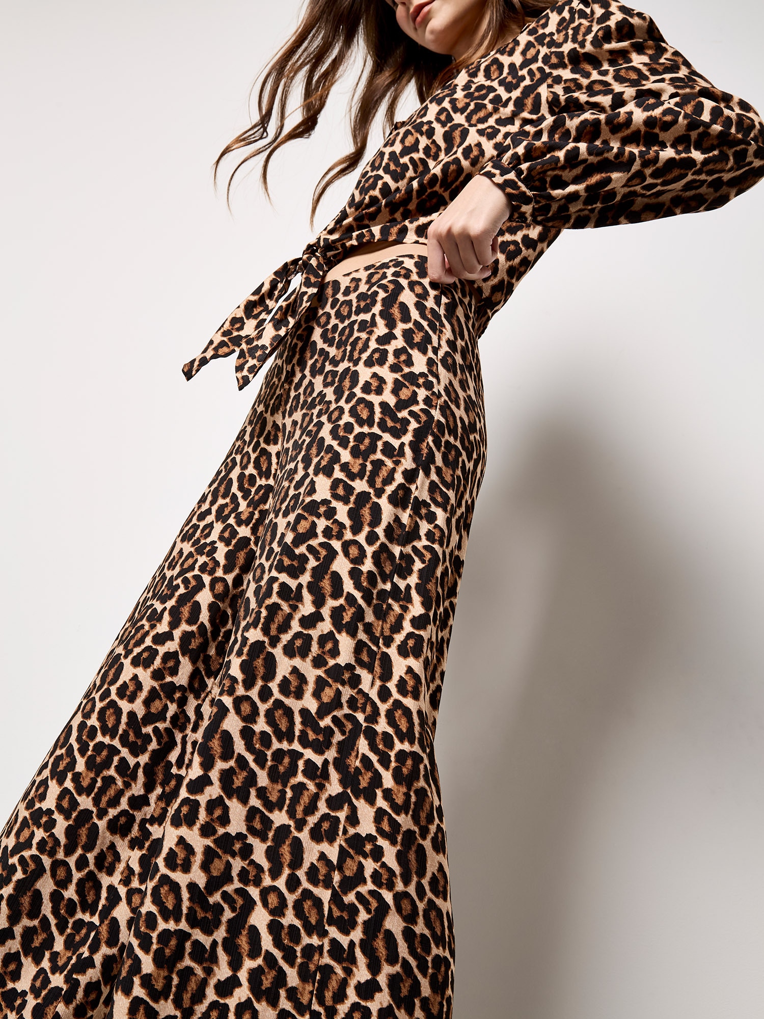 Apricot Stoffhose »Weite Hose«  mit Leopardenmuster