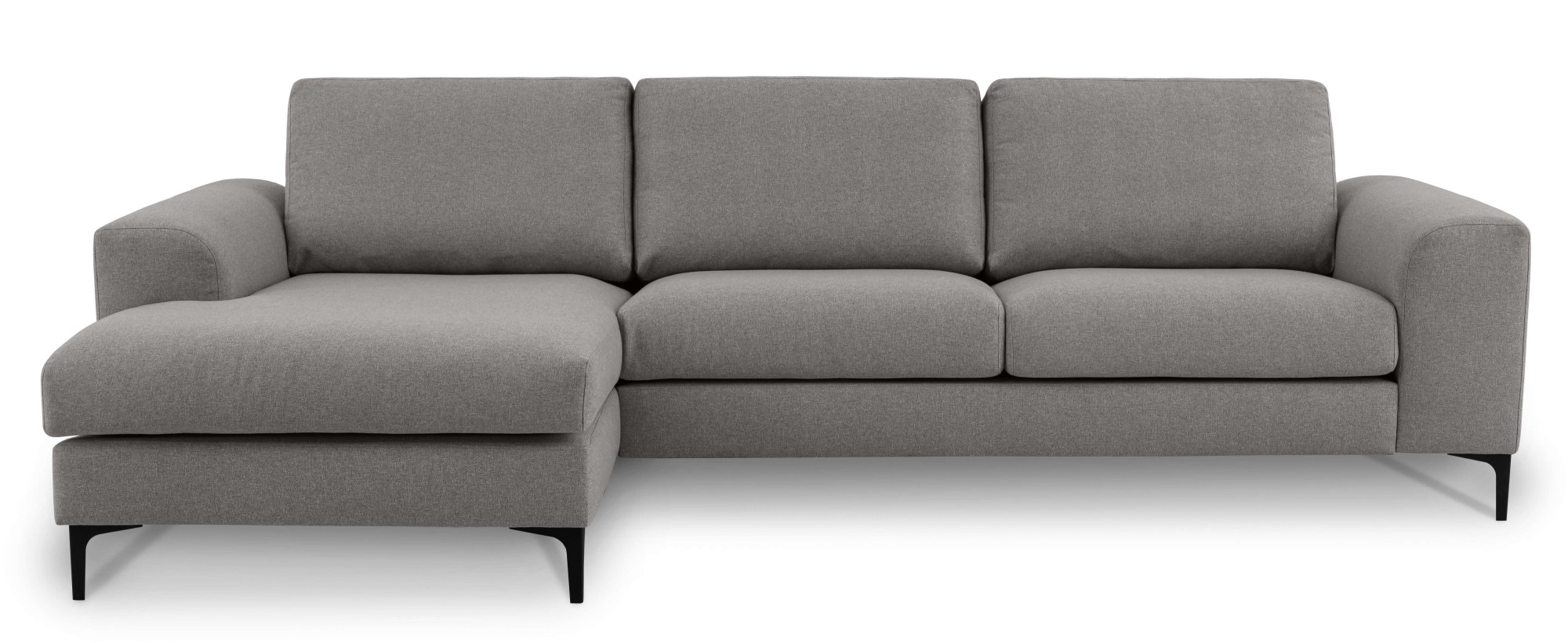 INOSIGN Ecksofa »Henry«, mit Metallbeinen, in modernem Design