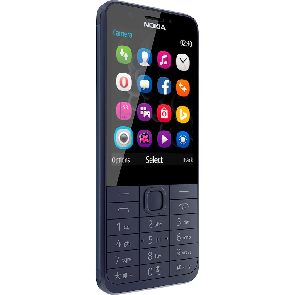 Nokia Handy »230«, (7,11 cm/2,8 Zoll, 2 MP Kamera)