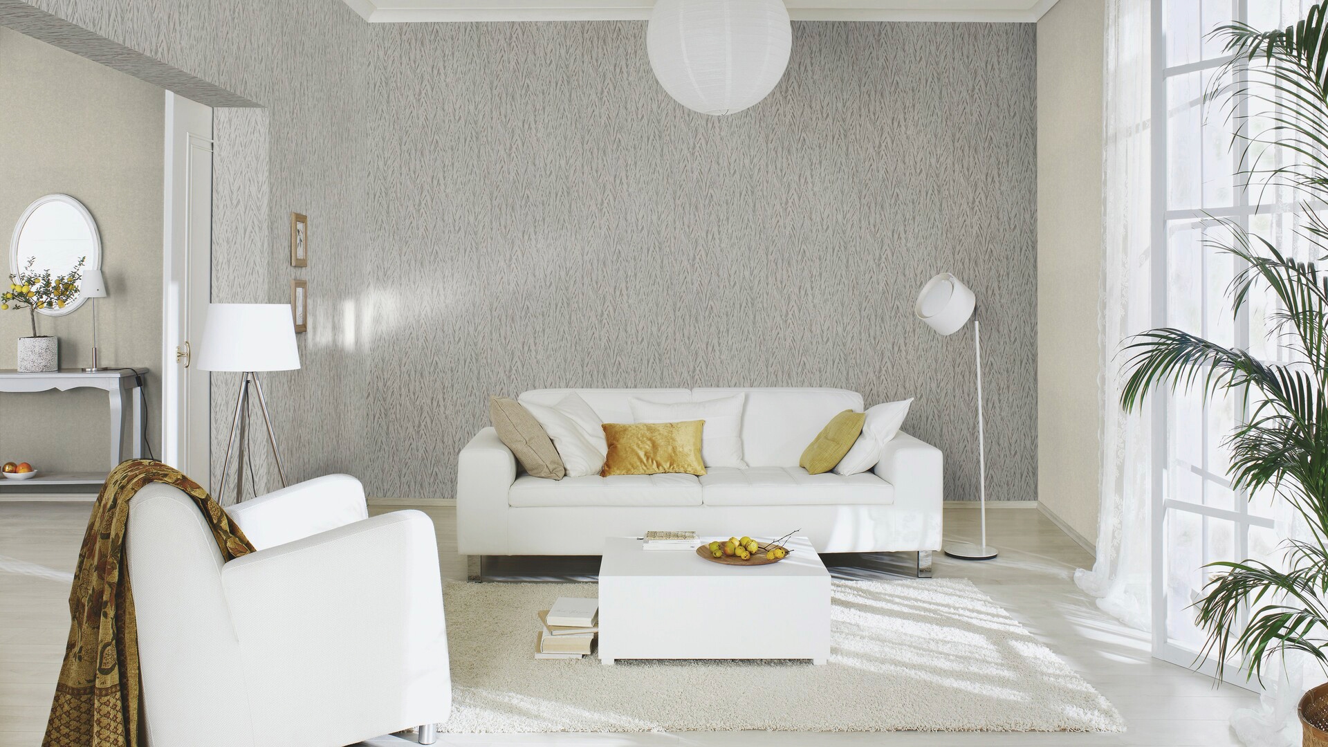 Rasch Vliestapete »Composition« mit Blättern