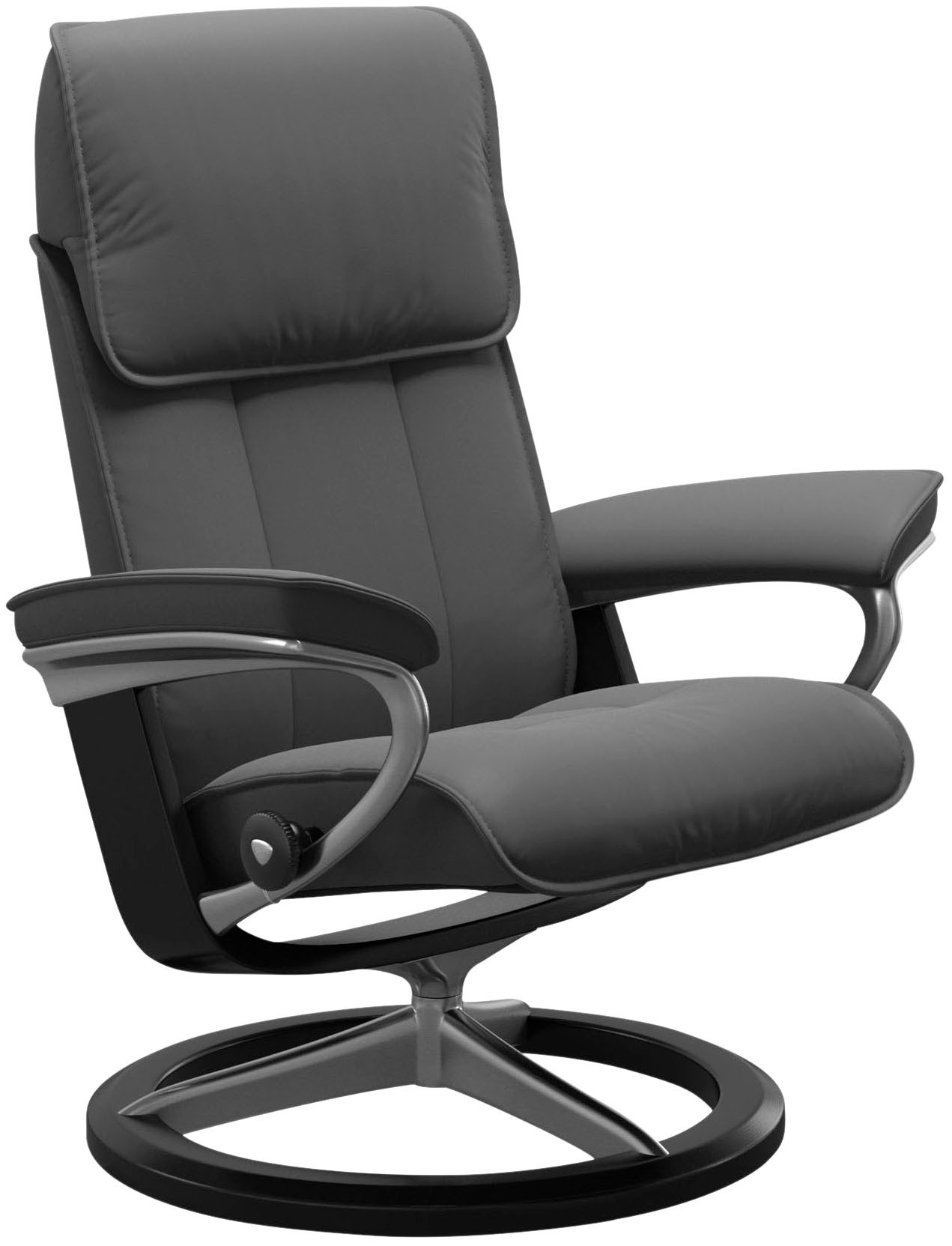 Stressless "Admiral" mit Signature Base, Größe M & L, Gestell Schwarz günstig online kaufen