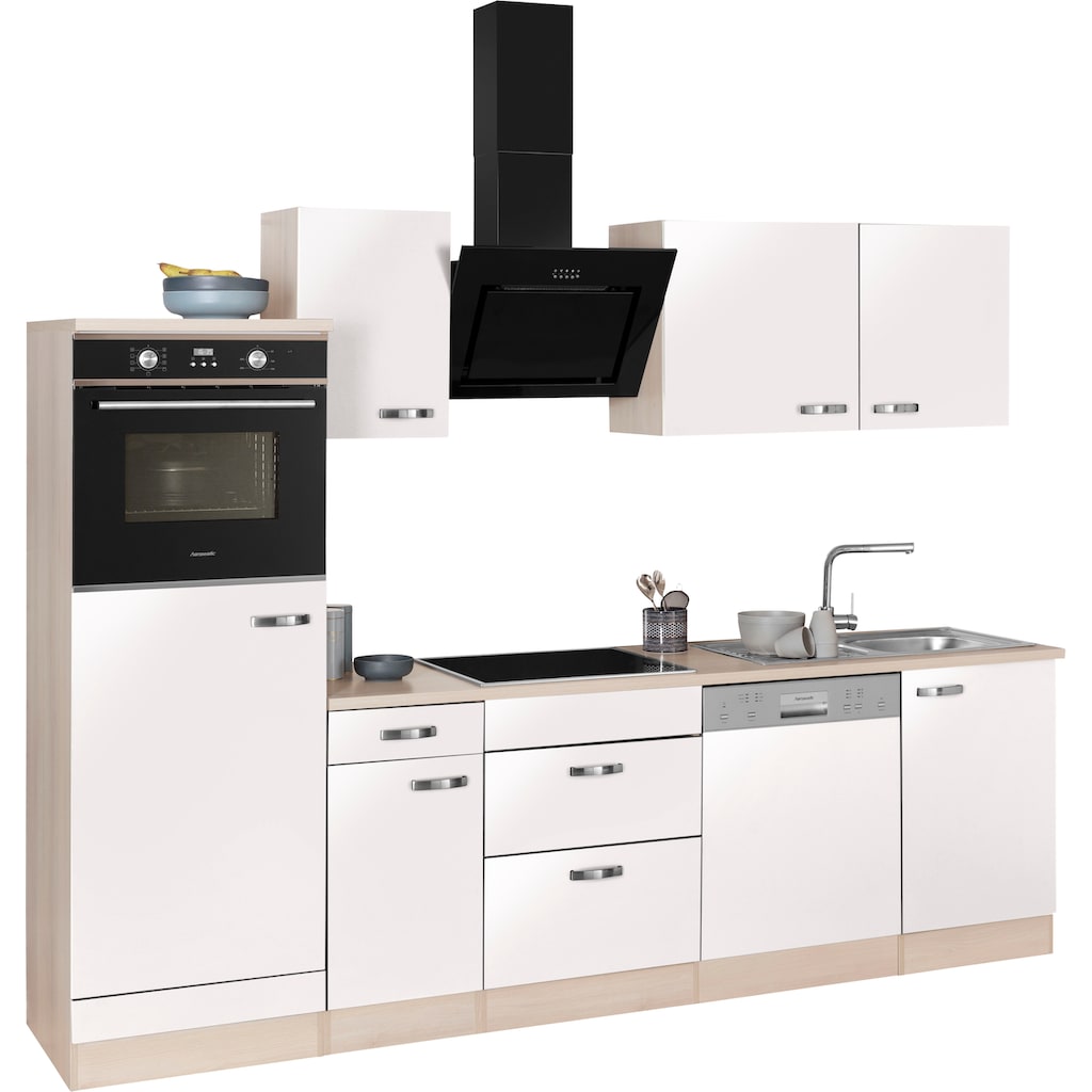 OPTIFIT Küchenzeile »Faro mit Hanseatic E-Geräten«