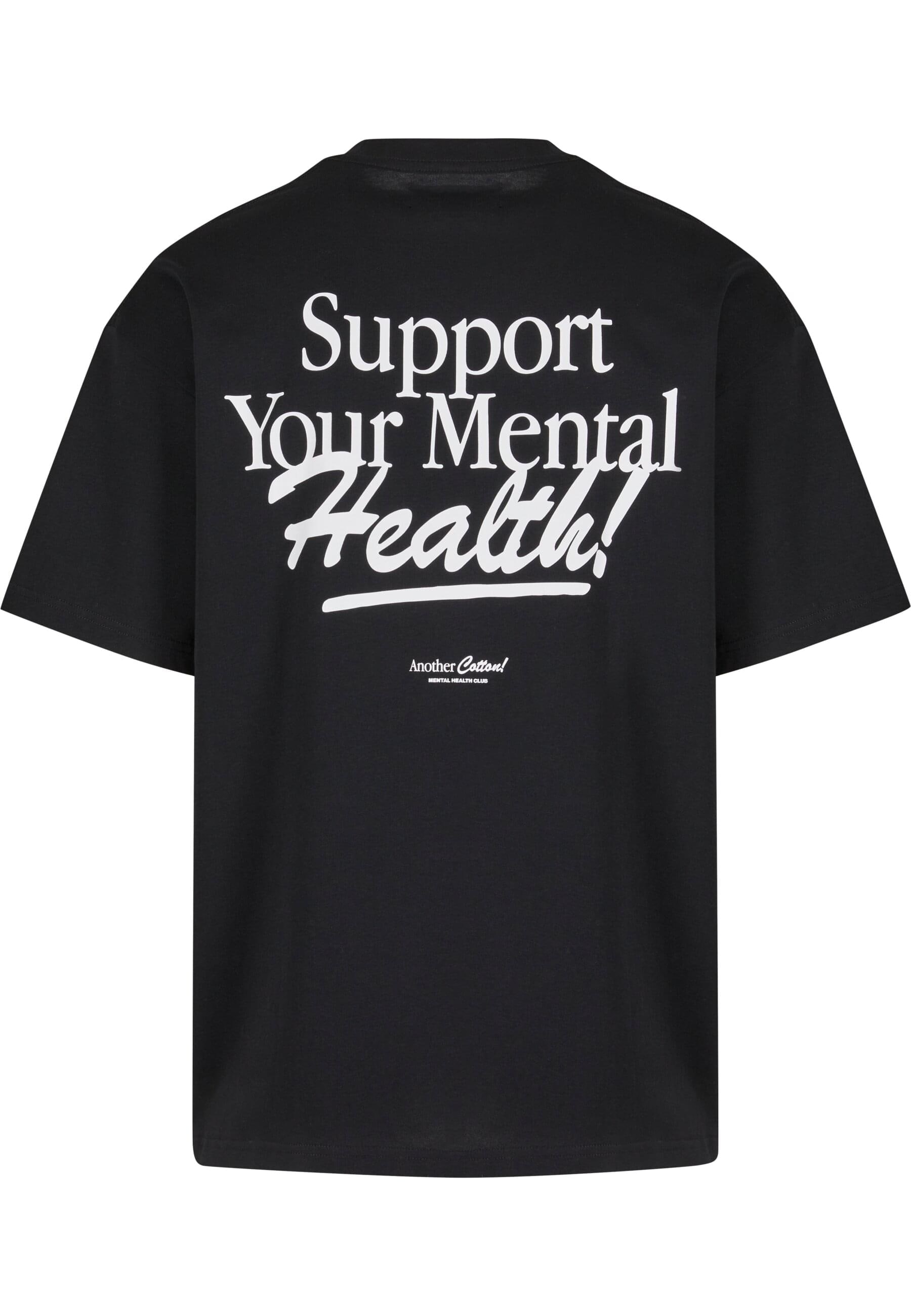 Another Cotton Lab T-Shirt »Another Cotton Lab Support Your Mental Oversized T-Shirt«, (1 tlg.)