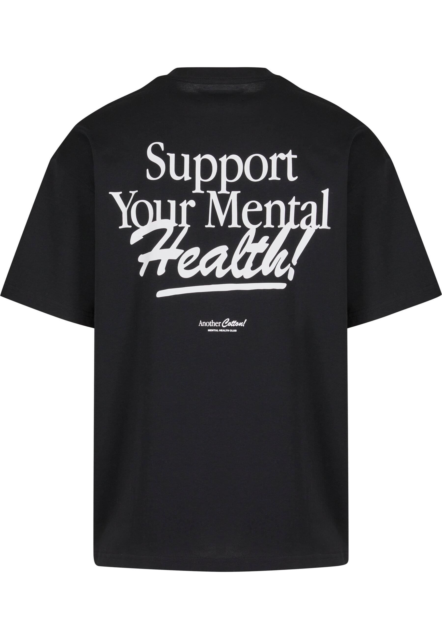 Another Cotton Lab T-Shirt "Another Cotton Lab Support Your Mental Oversize günstig online kaufen