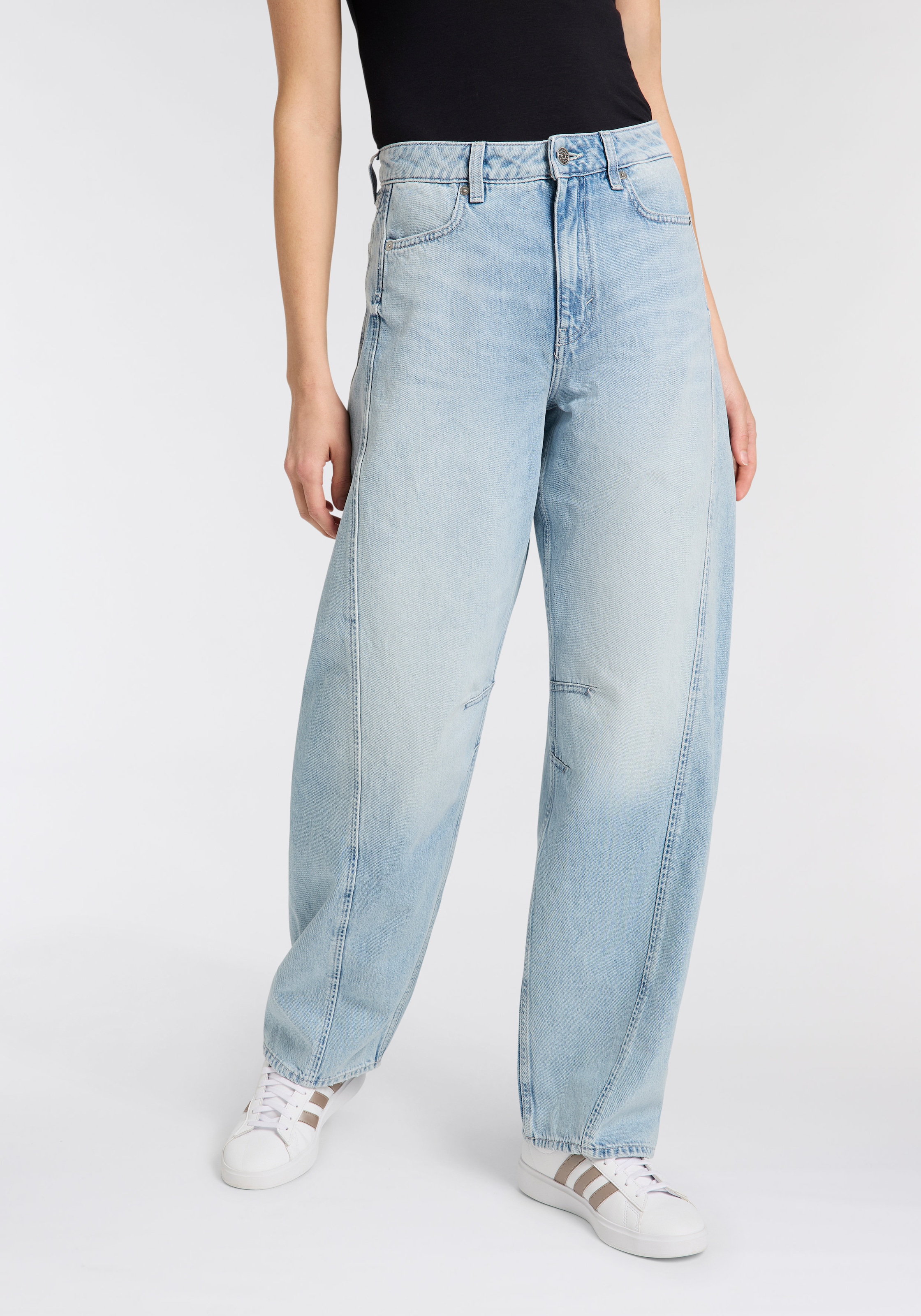 BOSS ORANGE High-waist-Jeans "Baloon High Rise Premium Damenmode", im Ballo günstig online kaufen