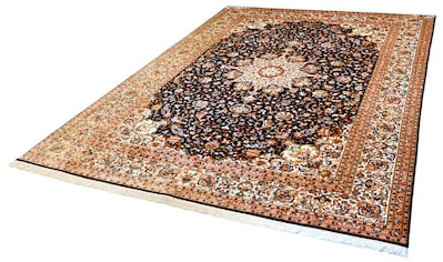 Kayoom Seidenteppich »Kashan 4875«, rechteckig, 10 mm Höhe, Einzelstück mit... kaufen