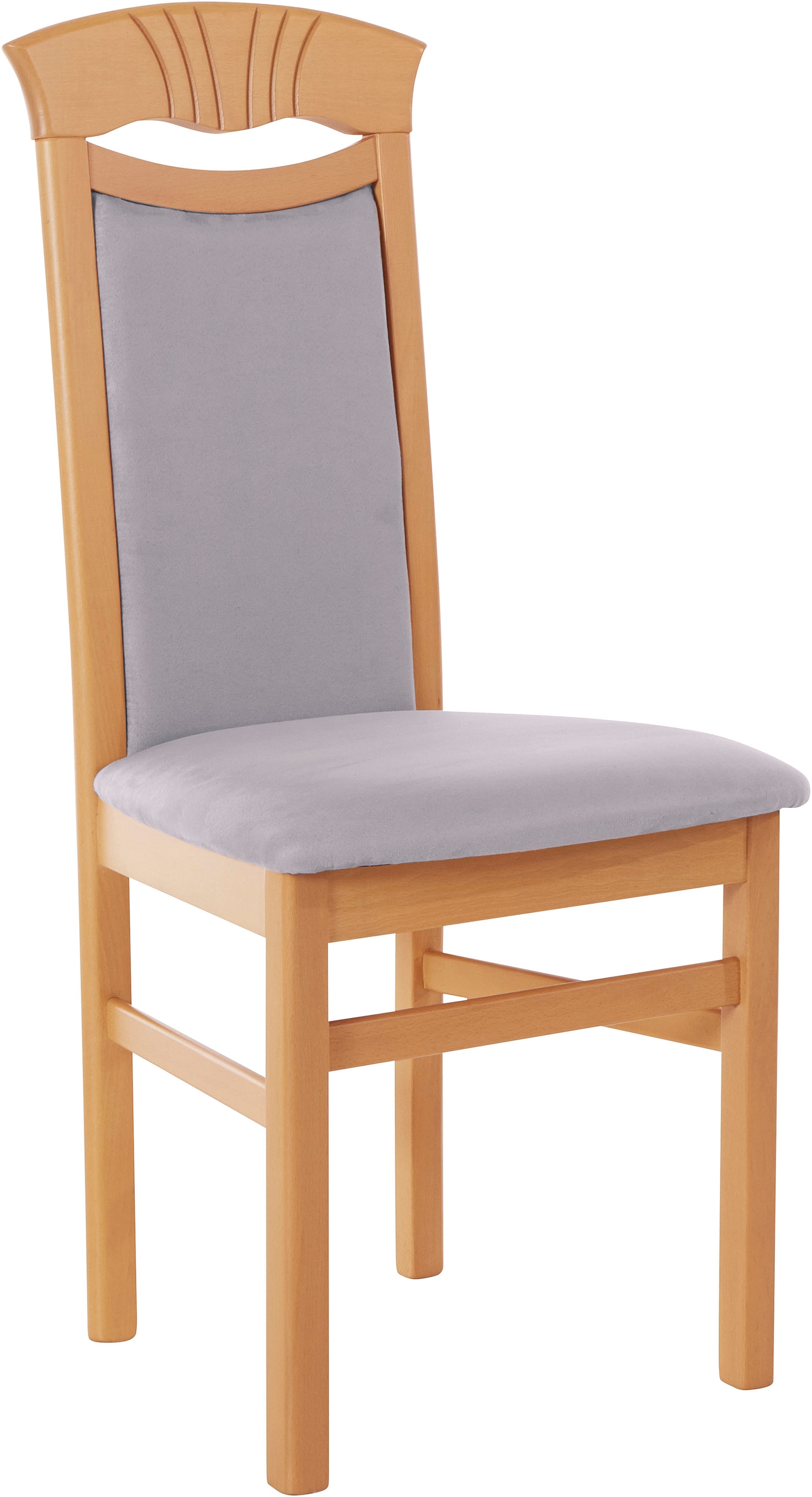 Home affaire Esszimmerstuhl "Franz" (Set) 2 Stk.strapazierfähige Microfaser günstig online kaufen