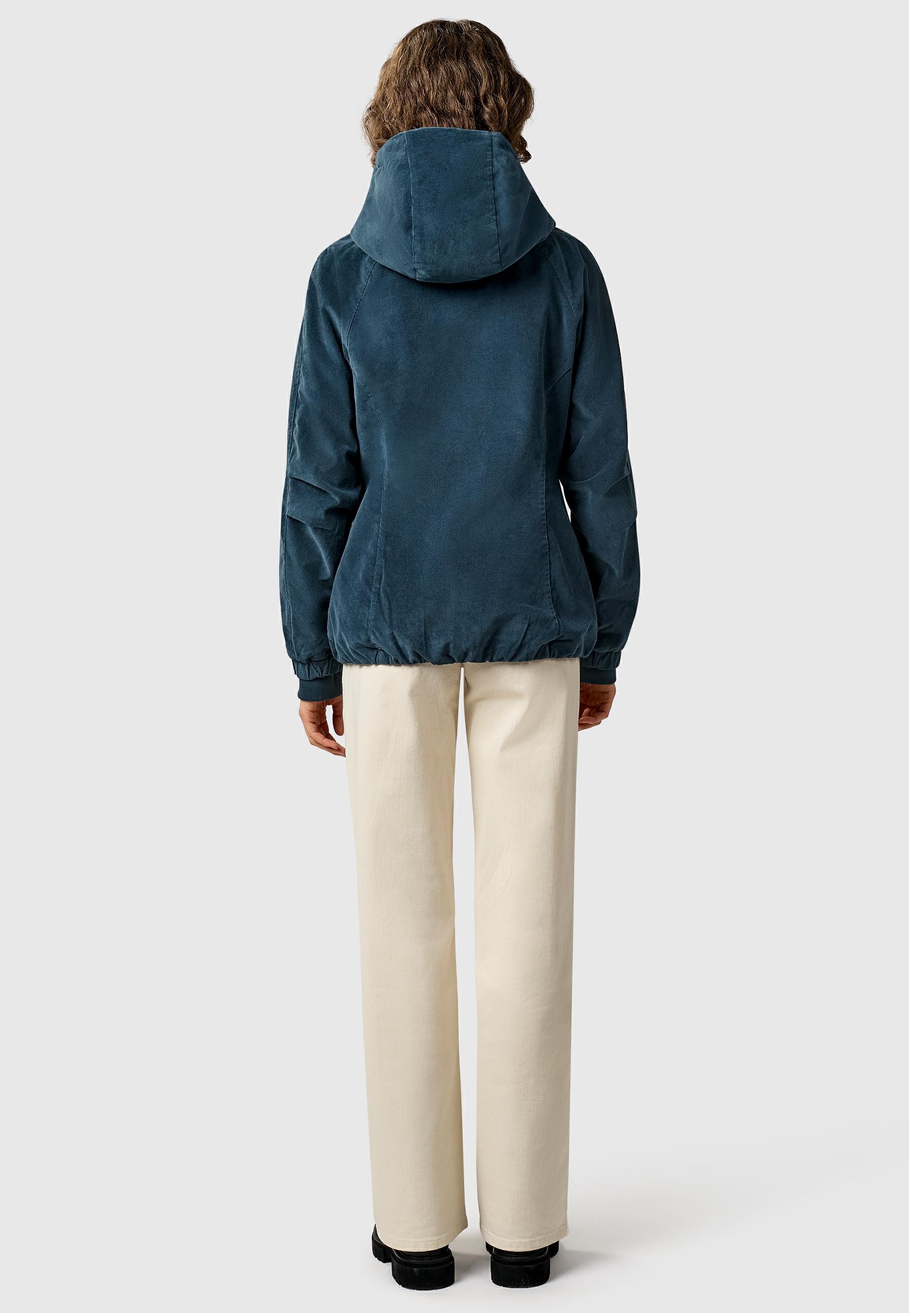 Ragwear Bomberjacke »Dizzie Cordy YOUMODO« mit Kapuze Cordjacke mit verstellbarer Kapuze