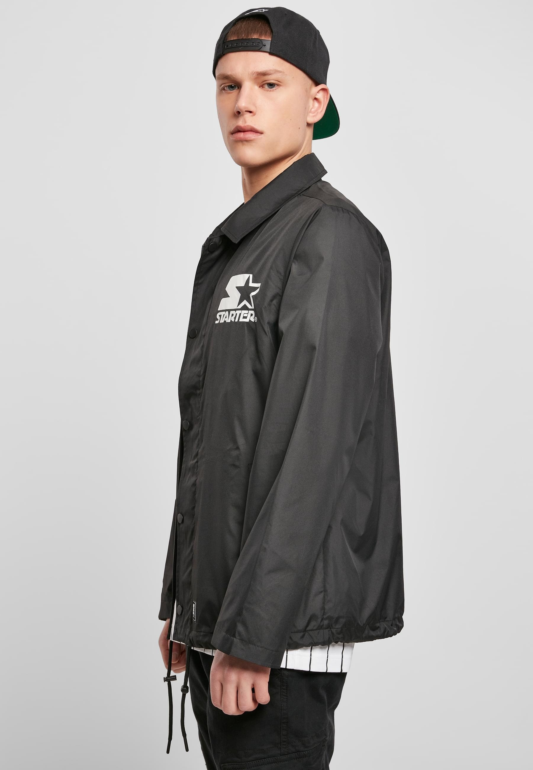 Starter Black Label Allwetterjacke »Starter Black Label Herren Starter Coach Jacket« 1 Stk. tlg. ohne Kapuze