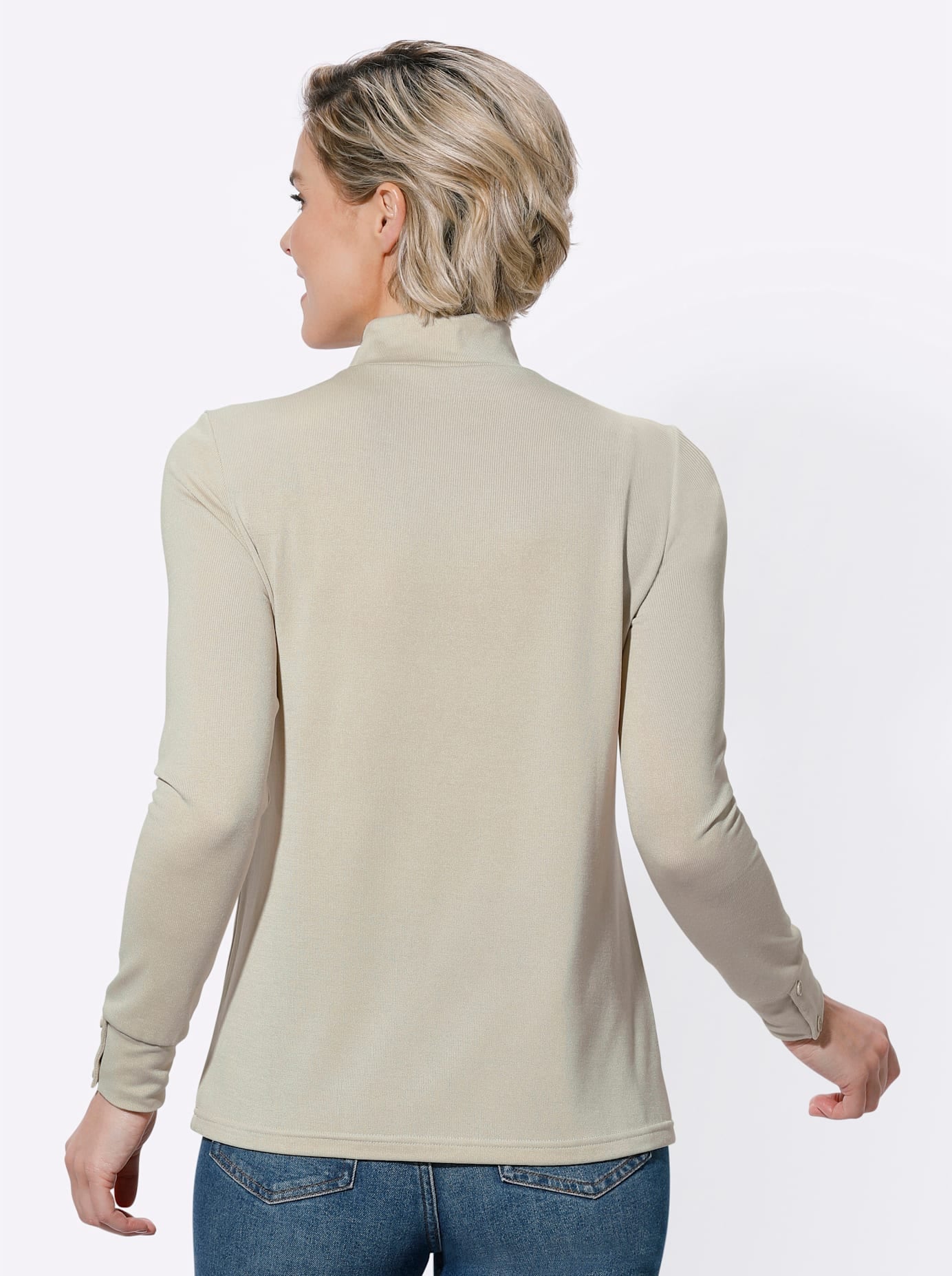 Classic Basics Stehkragenshirt »Winter-Shirt«, (1 tlg.)