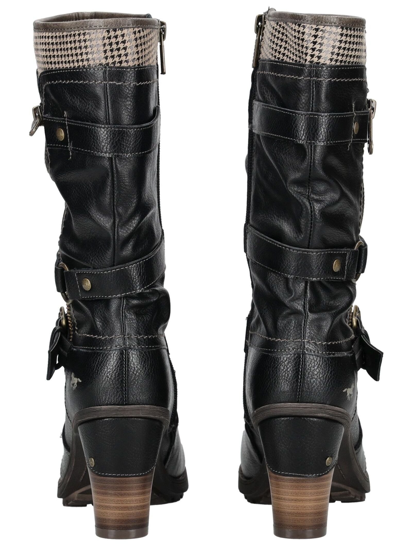 Mustang Shoes High-Heel-Stiefel »Mustang Shoes Stiefel Lederimitat/Textil«