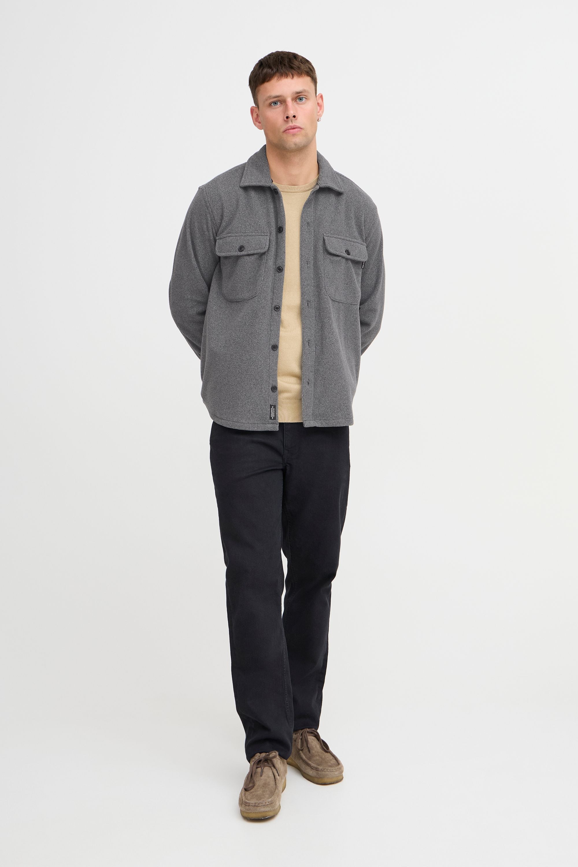 Blend Hemdjacke »Hemdjacke BHShirt«, ohne Kapuze