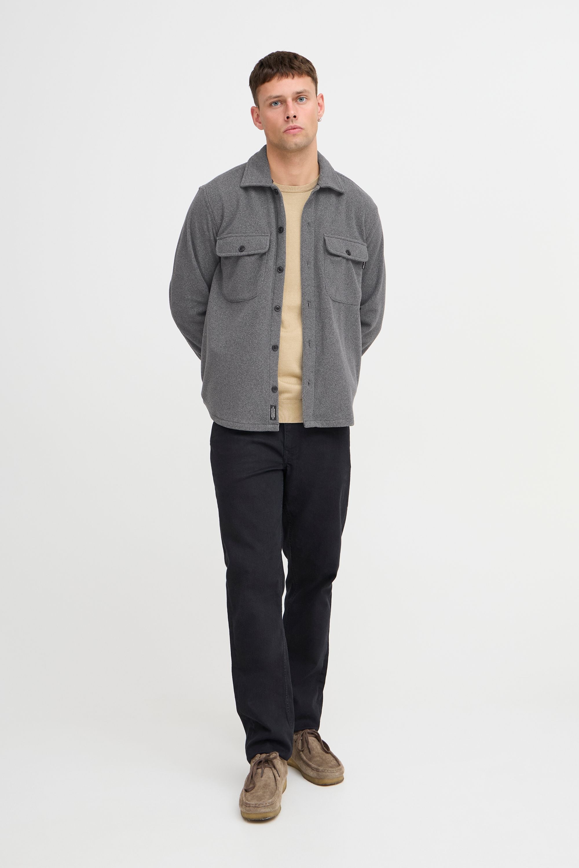 Thumbnail - Blend Hemdjacke "BHShirt" ohne Kapuze Moderne Hemdjacke mit Taschen