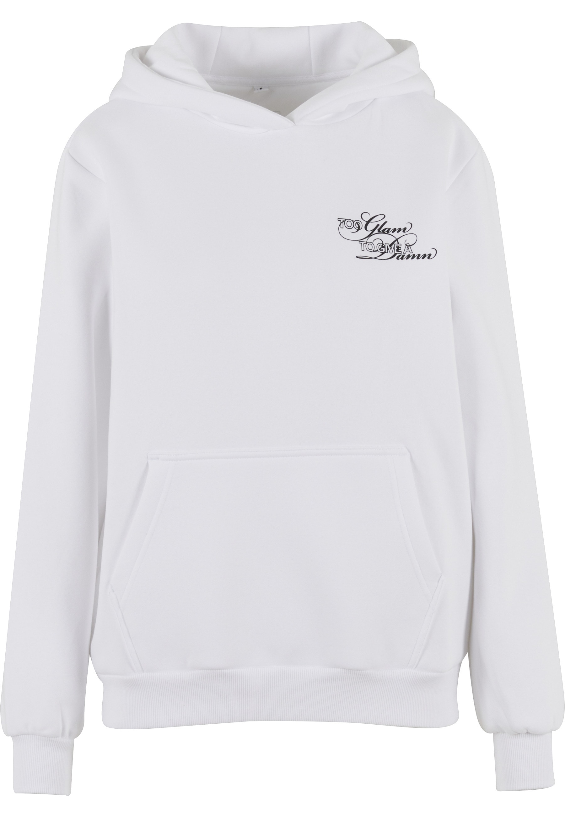 Miss Tee Kapuzenpullover »Miss Tee Give A Damn Ladies Fluffy Hoody« 1