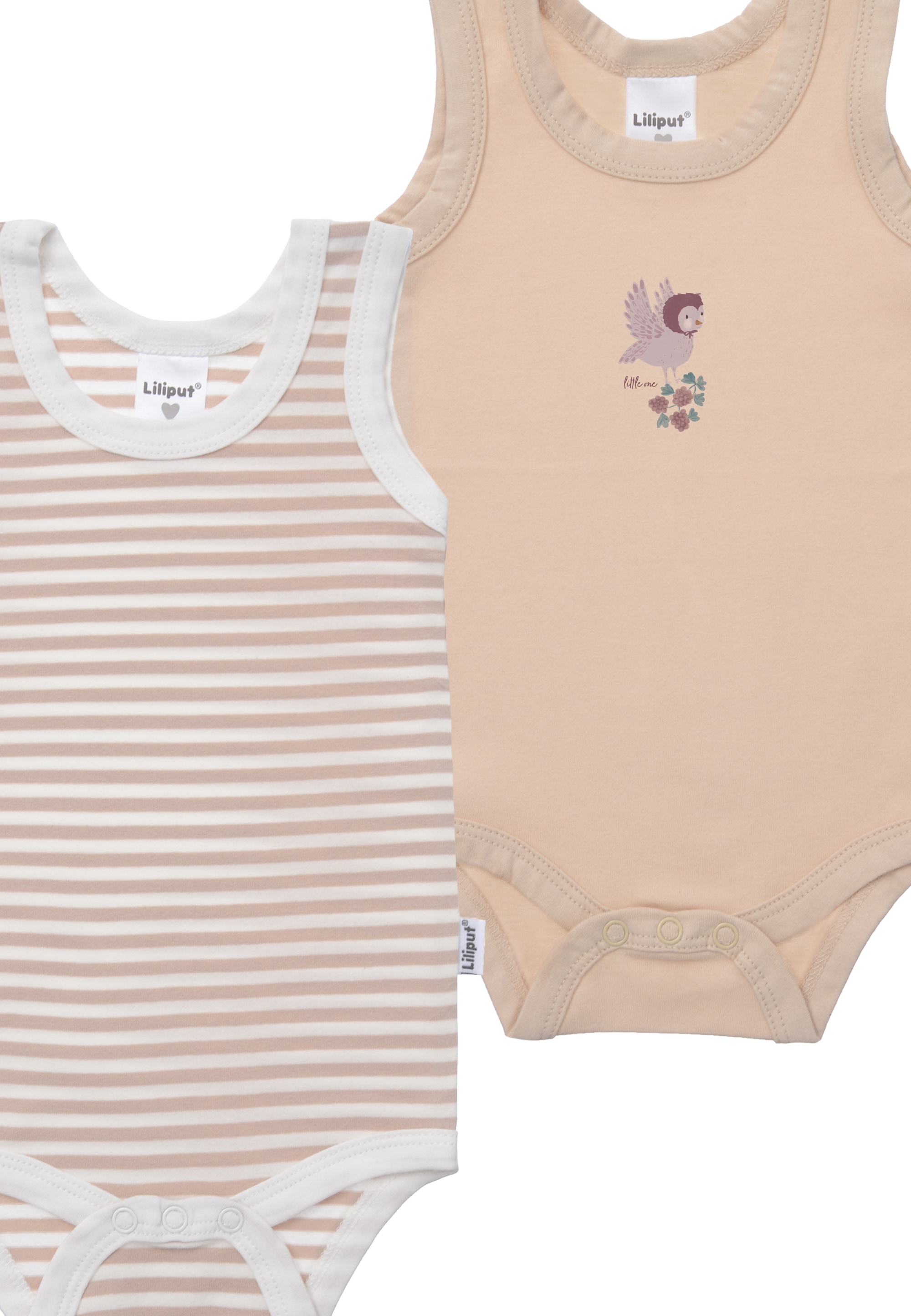 Liliput Body »Eule«, 2er-Pack mit angenehmem Rundhalsausschnitt