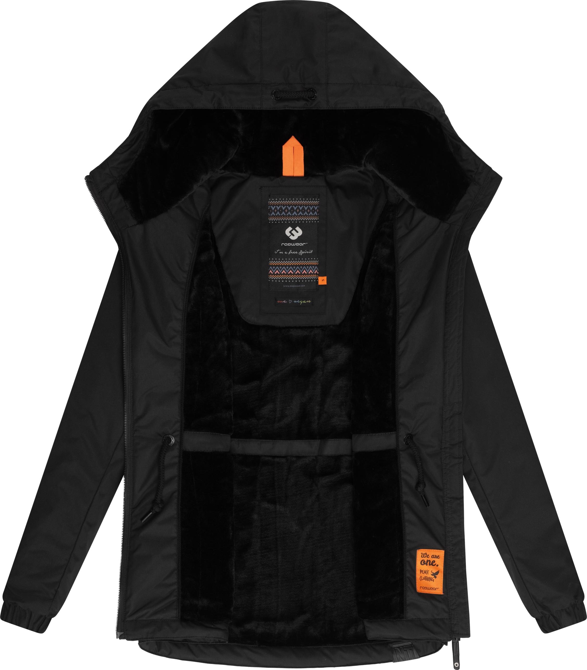 Ragwear Winterjacke »Dankka Warm«, mit Kapuze, Wasserdichte weiche Damen Jacke für den Winter