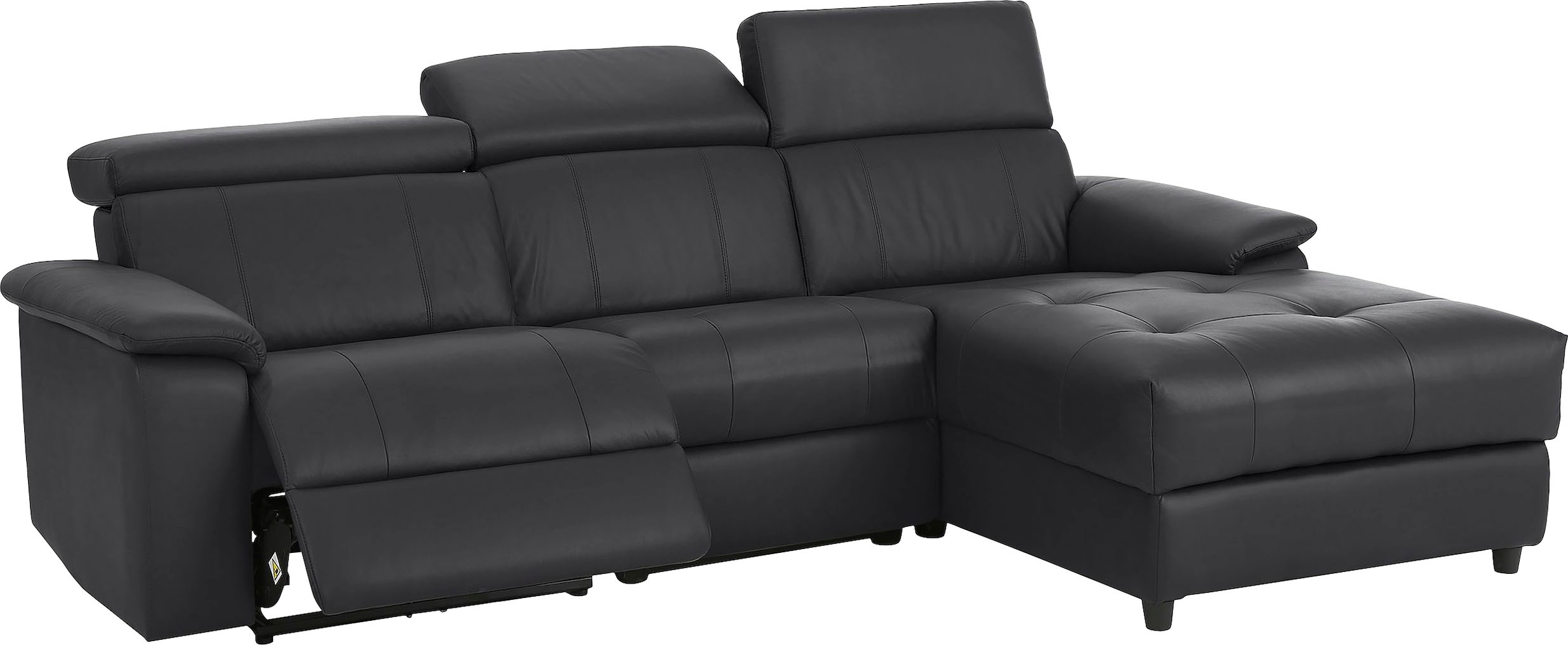 Home affaire Ecksofa »Binado, L-Form,«, mit manueller oder elektrischer Relaxfunktion mit USB-Anschluss