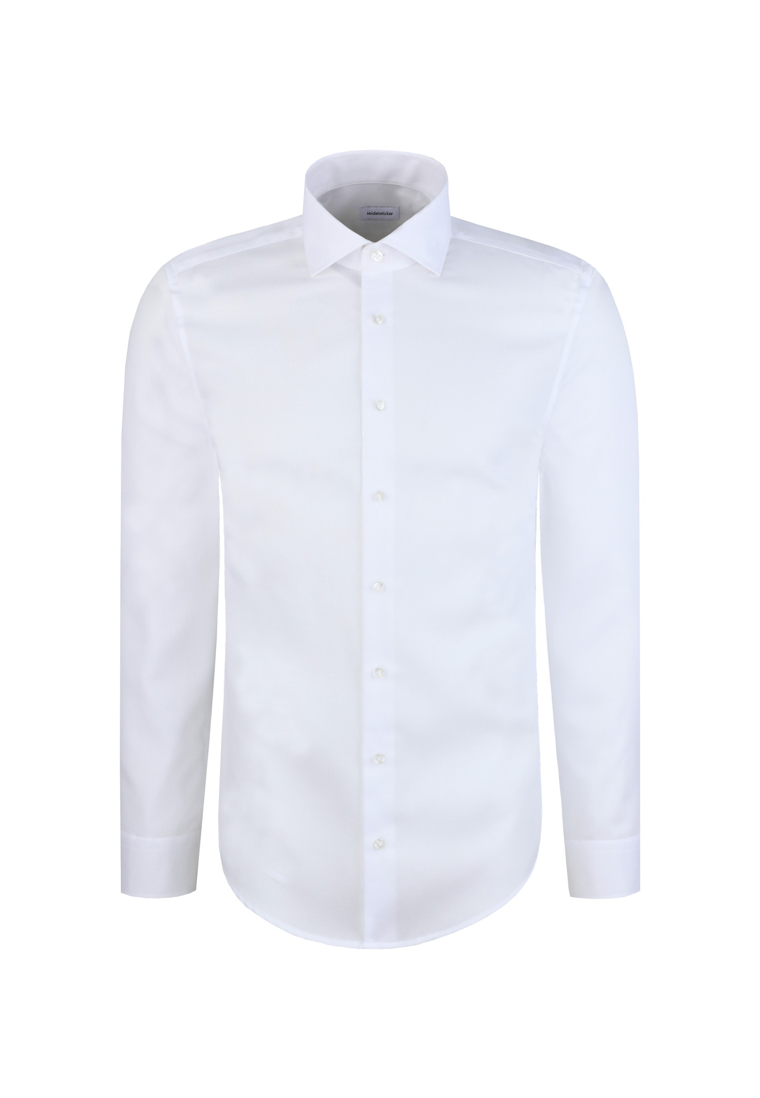 seidensticker Businesshemd »Schwarze Rose« Shaped 1/1 Kentkragen Struktur