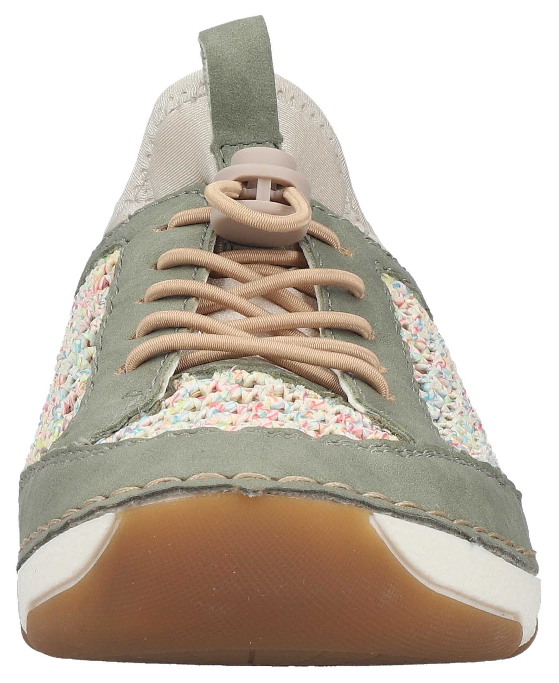 Rieker Slip-On Sneaker  Slipper, Freizeitsneaker, Halbschuh mit Schnellverschluss