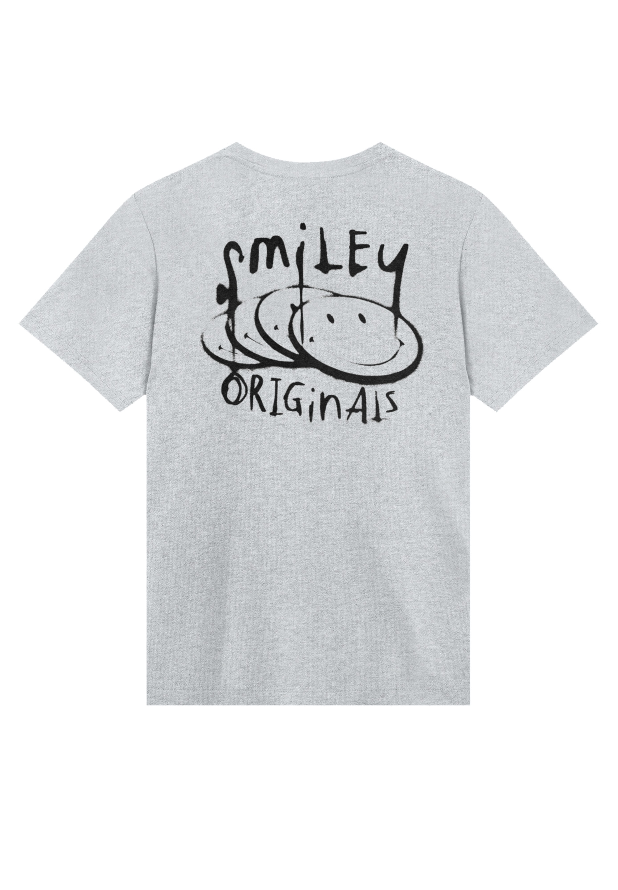 F4NT4STIC T-Shirt »Smiley Originals Punk Drippy Streetwear Graphic«, Premium Qualität