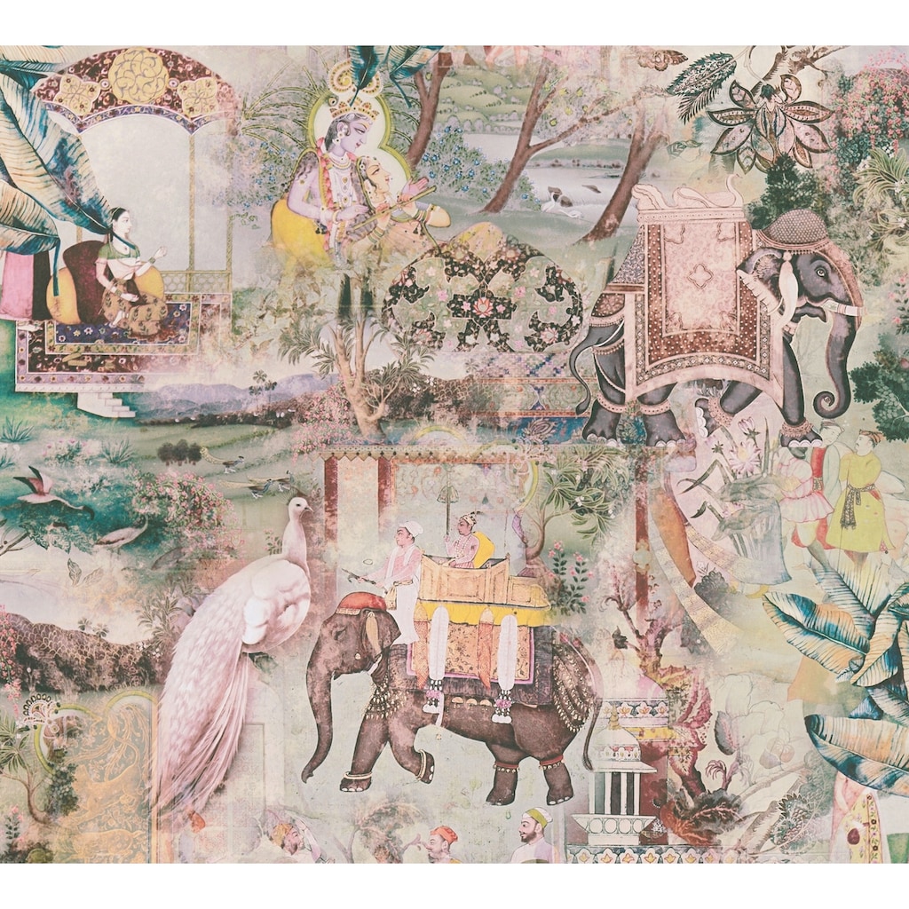 A.S. Création Vliestapete »Dream Flowery«, Ethnomuster, Vintage Tapete Orientalisch