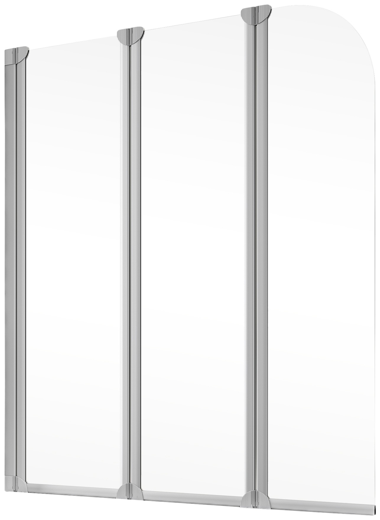 Schulte Badewannenfaltwand »Komfort«, (3 tlg.), Breite: 125 cm kaufen