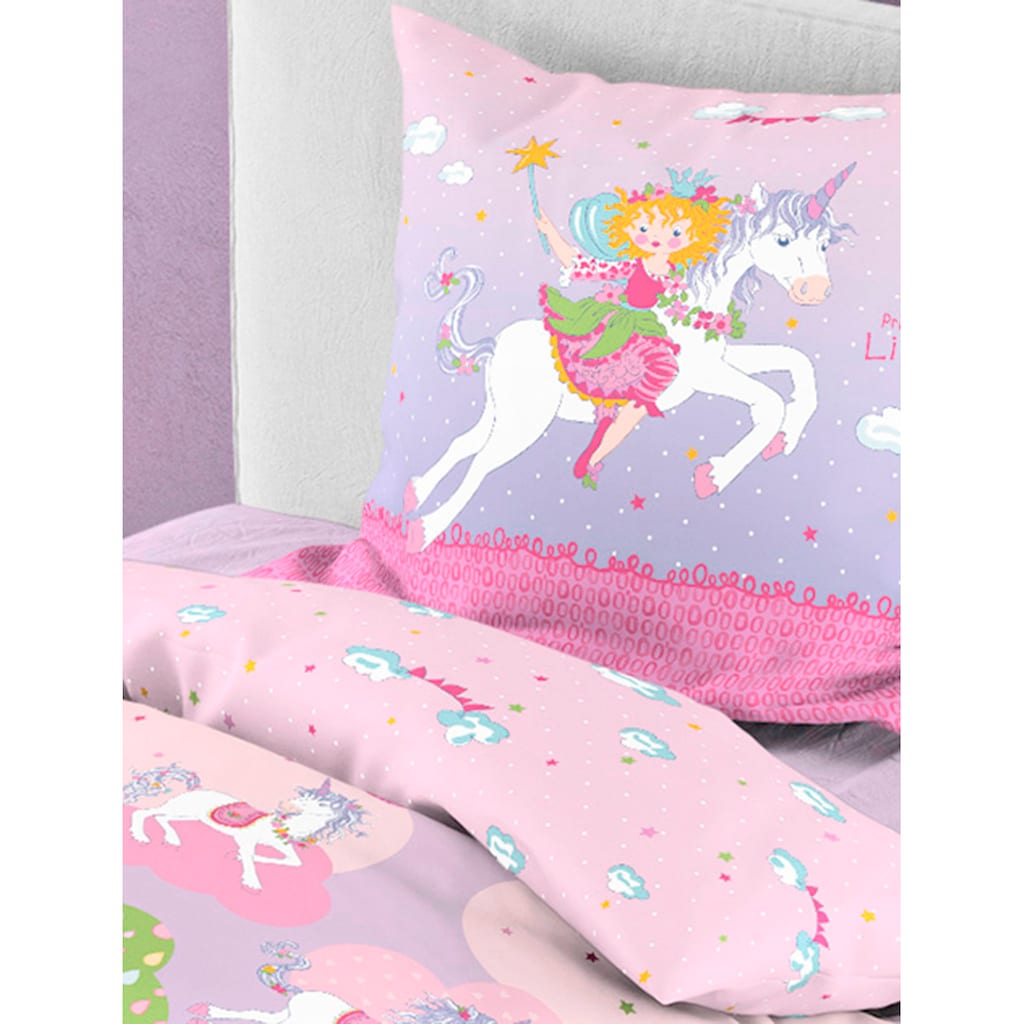 Prinzessin Lillifee Kinderbettwäsche »Einhorn«, (2 tlg.)