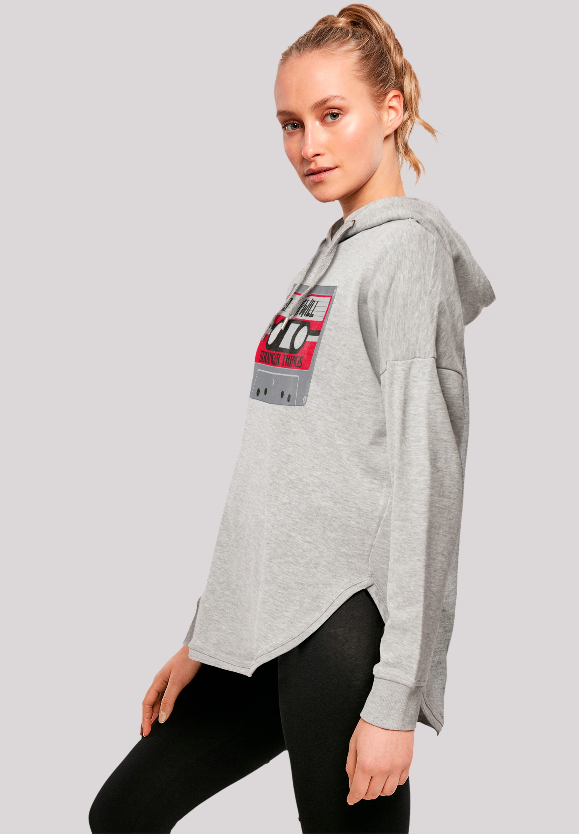 F4NT4STIC Kapuzenpullover »Stranger Things Cassette For Will Netflix«, Premium Qualität