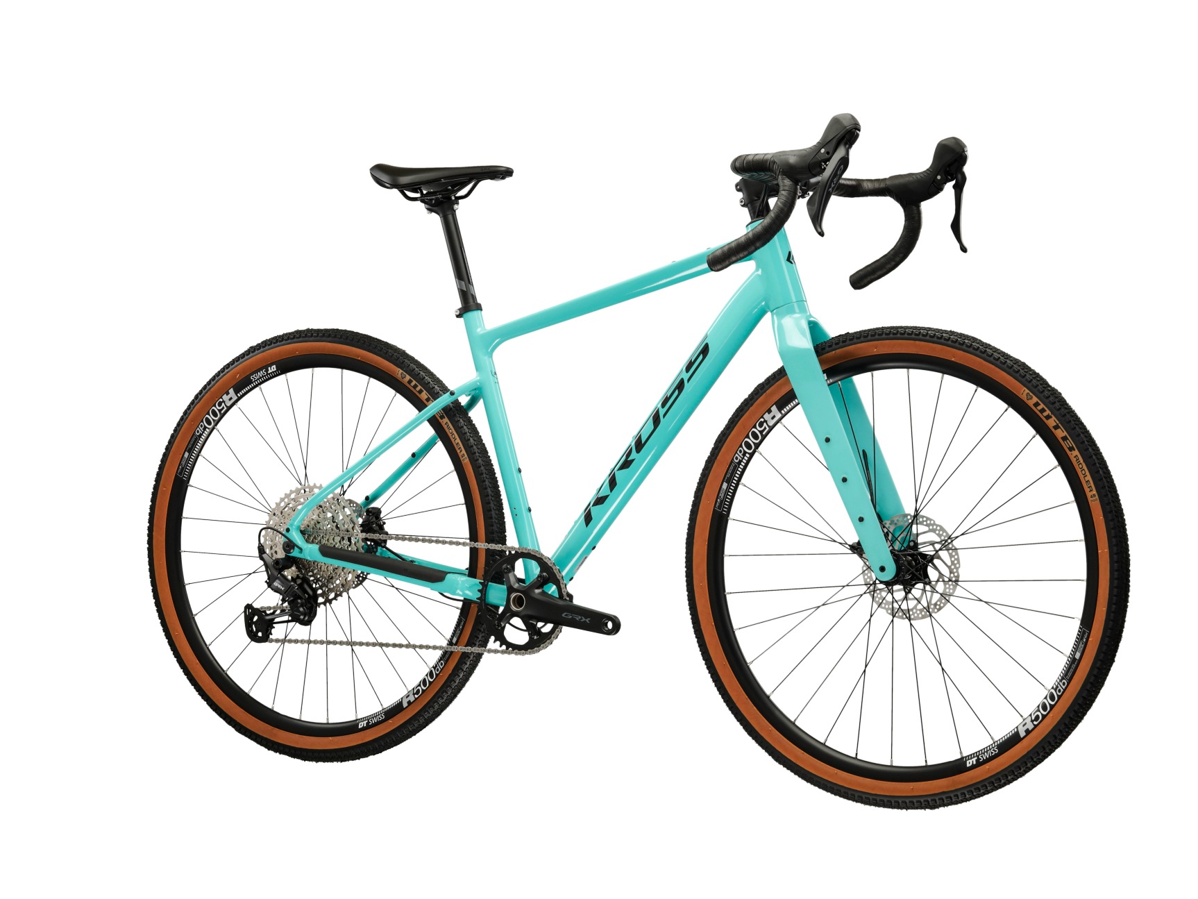 Kross Gravelbike »KROSS Gravelbike Gabel Carbon Esker 5.0 28" blau 12 Gänge 2026« 12 Gang Shimano GRX RX822 Schaltwerk Kettenschaltung Gabel aus Carbon