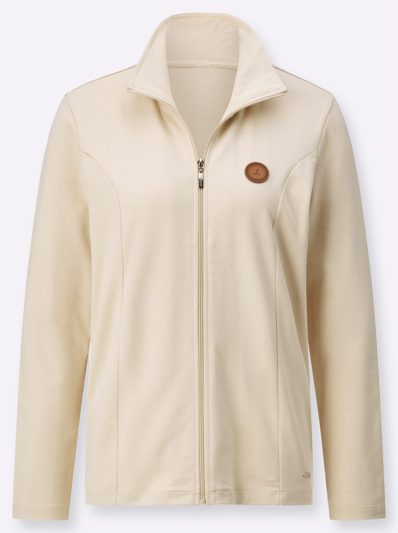 Casual Looks Shirtjacke »Sweatjacke«, (1 tlg.)