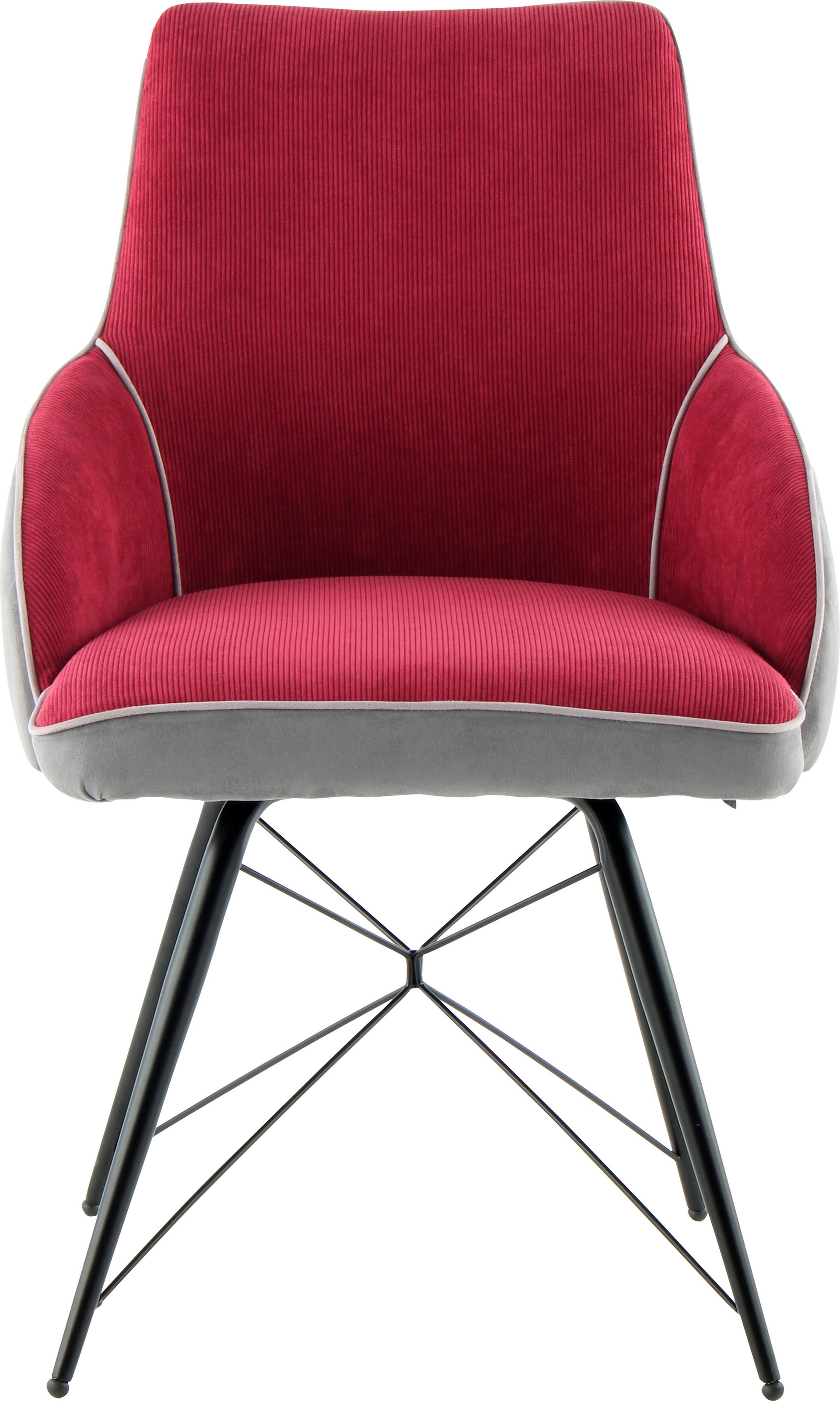 Kayoom Schalenstuhl "Stuhl Carol 125, Stuhl in attraktivem Retro-Look, zwei günstig online kaufen