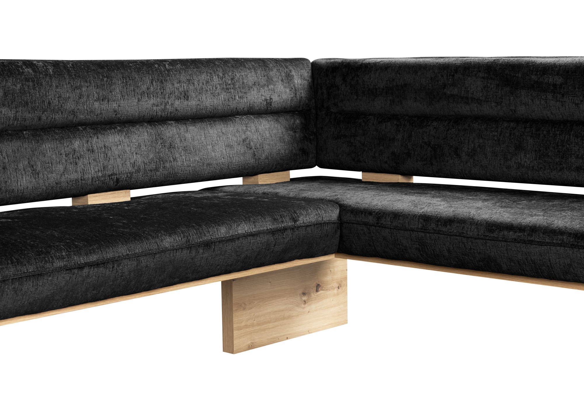 Home affaire Eckbank »Louise Polsterbank, Esszimmerbank, Küchenbank«, mit Nosag Wellenfedern im Sitz für mehr Komfort, Breite 212x170 cm