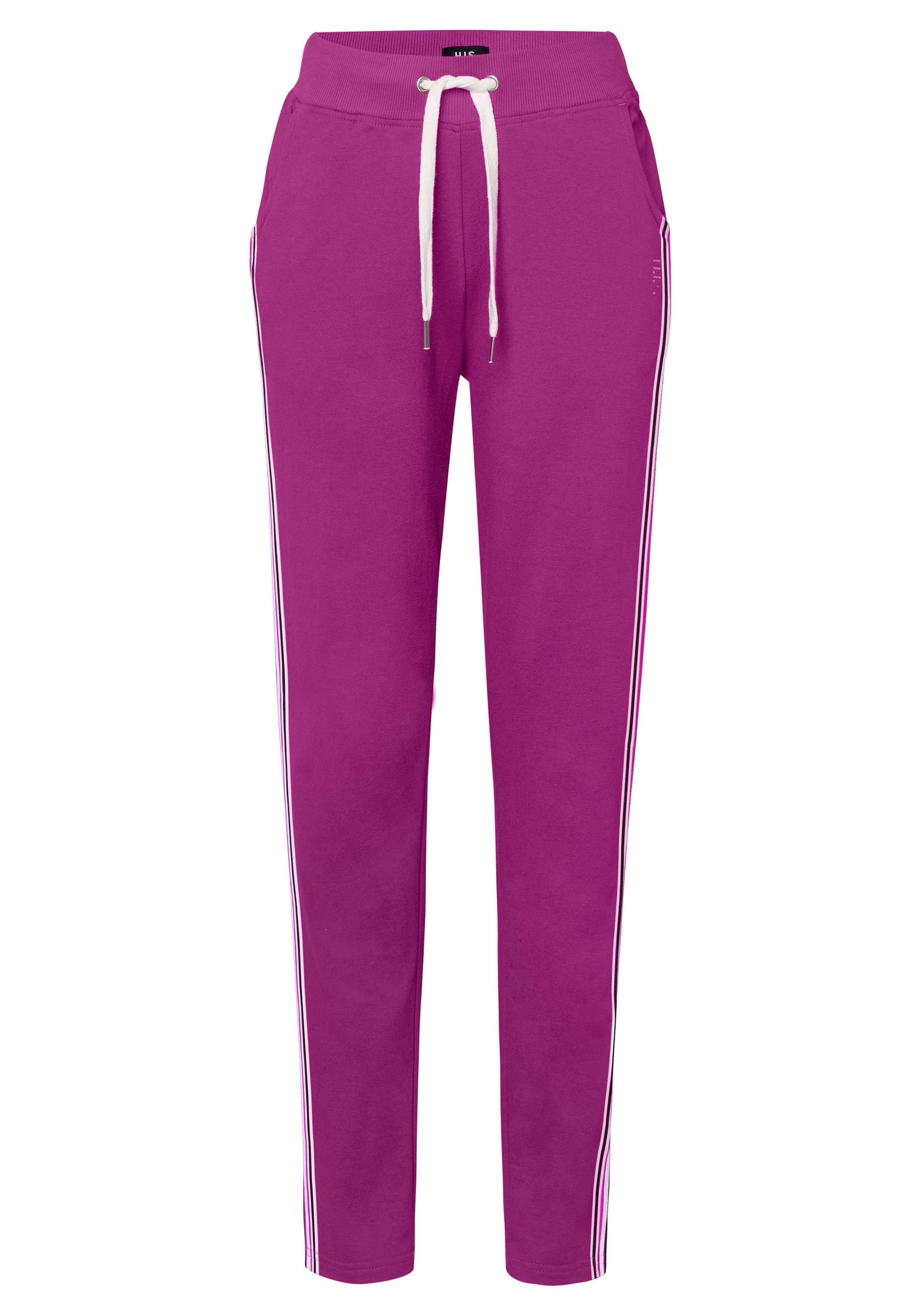 H.I.S Homewearhose -Loungehose mit seitlichen Streifen günstig online kaufen