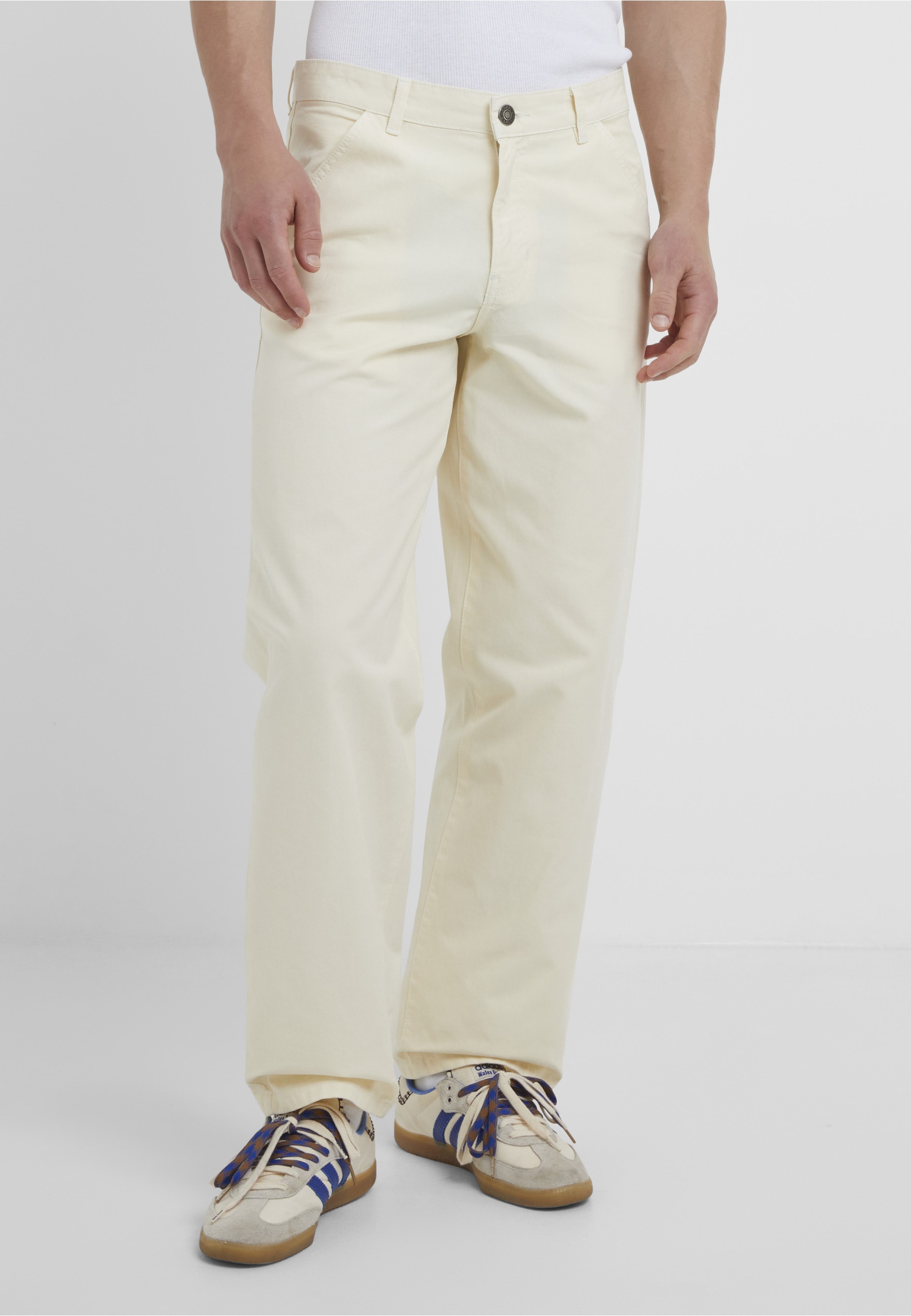 URBAN CLASSICS Stoffhose »Urban Classics Herren Canvas Pants«